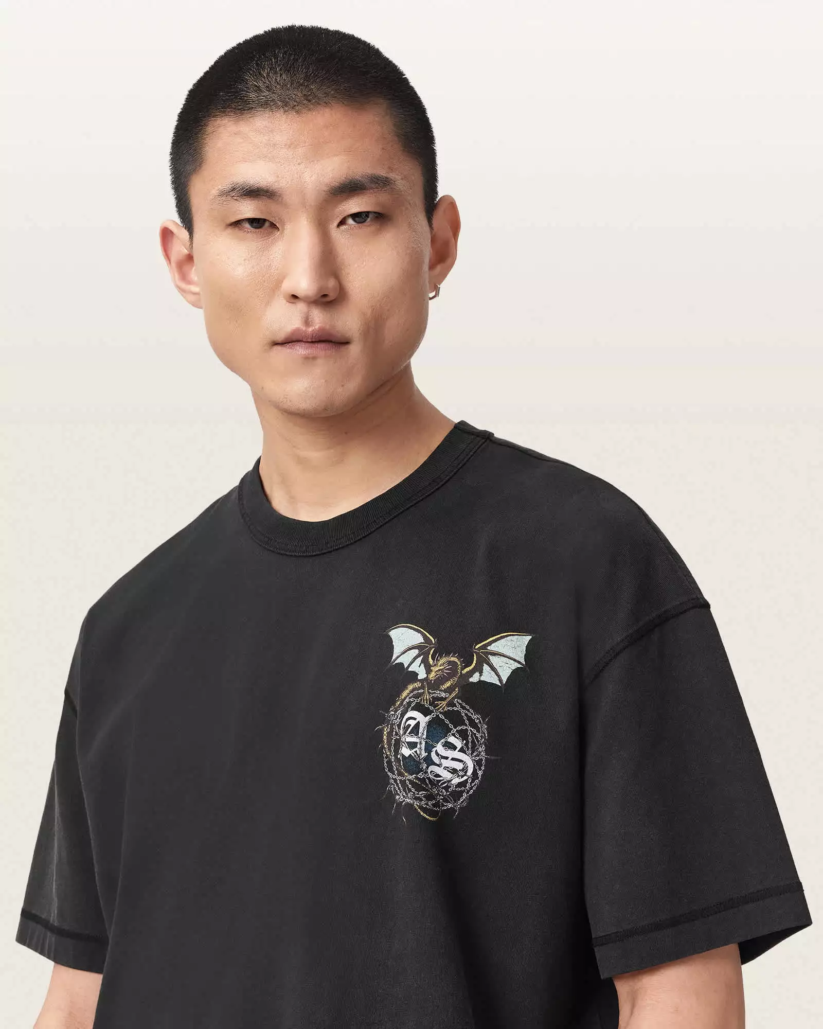 WYVERN 復古短袖T恤
