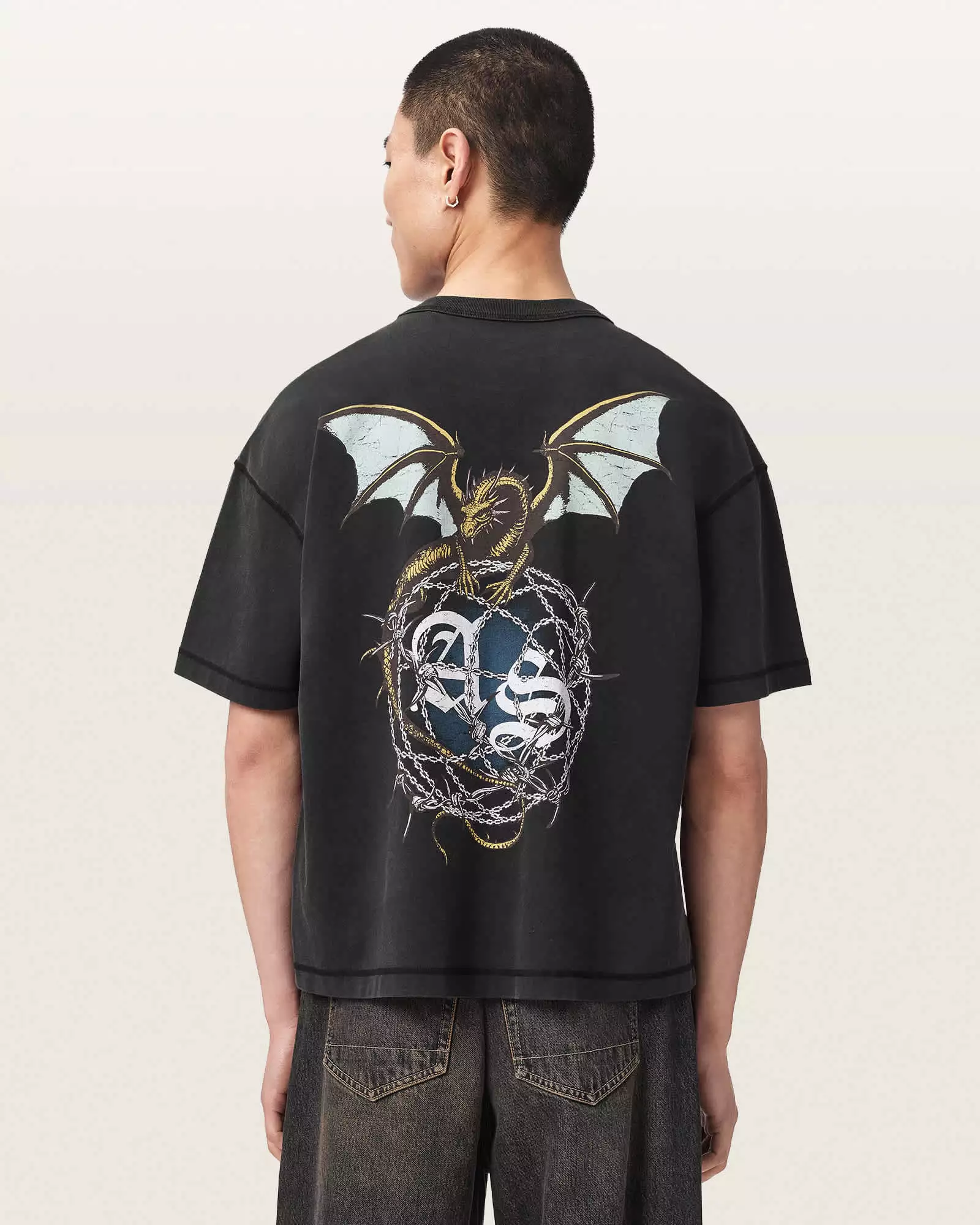 WYVERN 復古短袖T恤