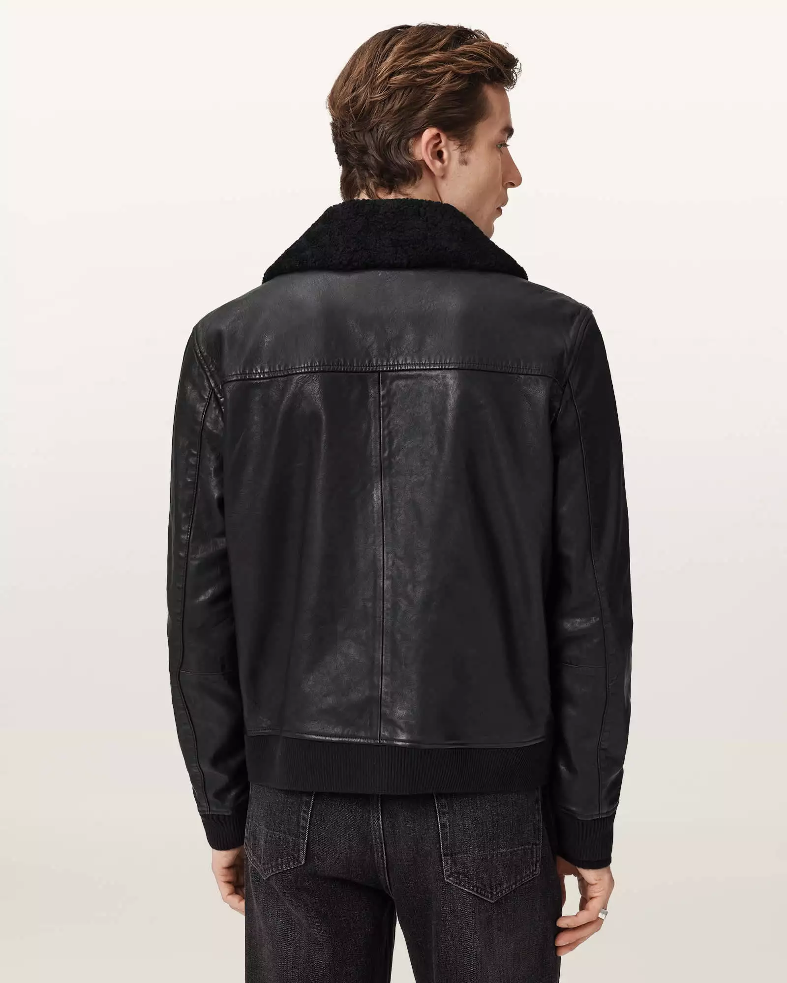 VAUCLUSE 羊毛領皮衣