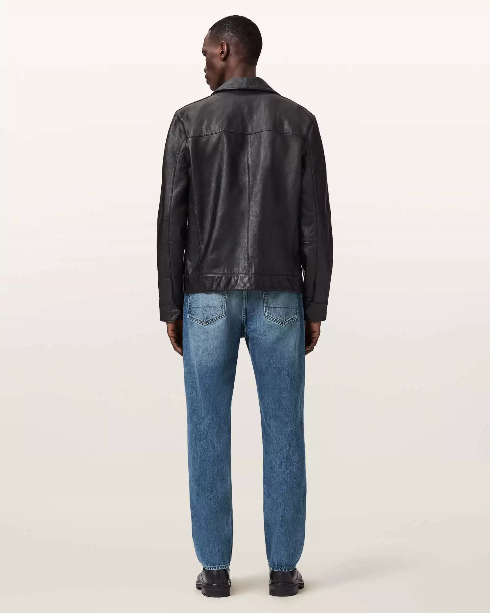 REID 中腰直筒牛仔褲