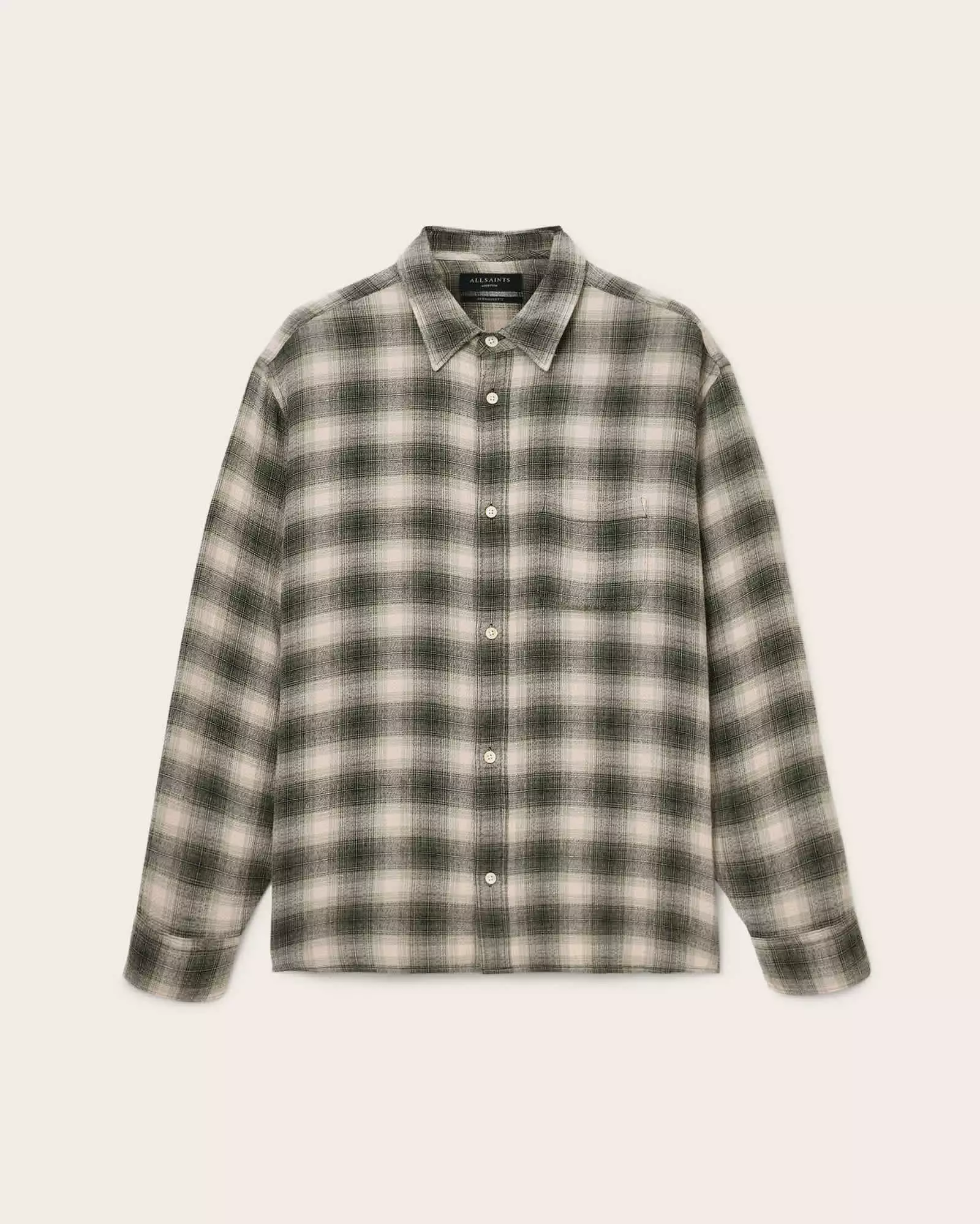 LUMLEY 格紋長袖襯衫