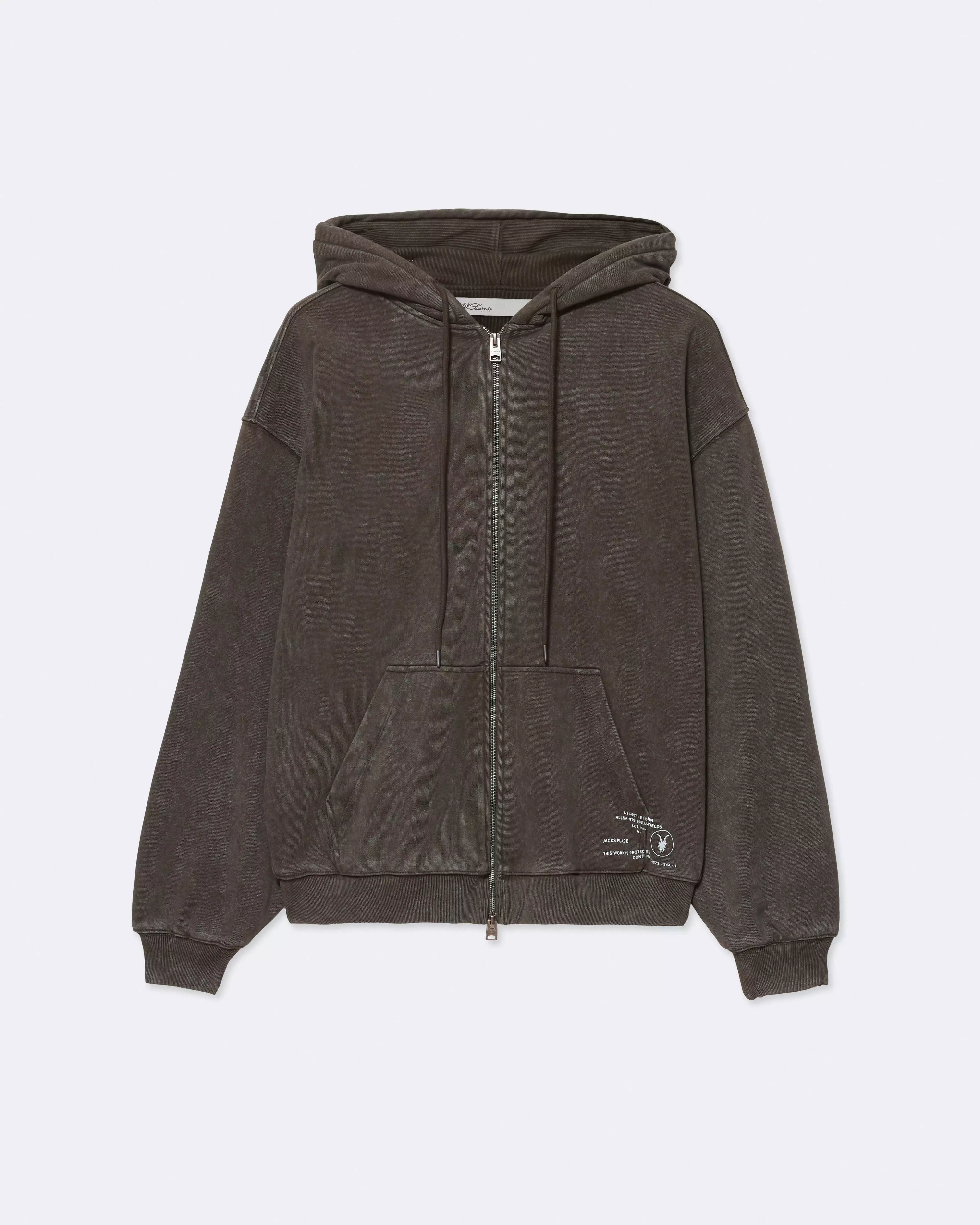 RAPHY 拉鍊連帽衛衣