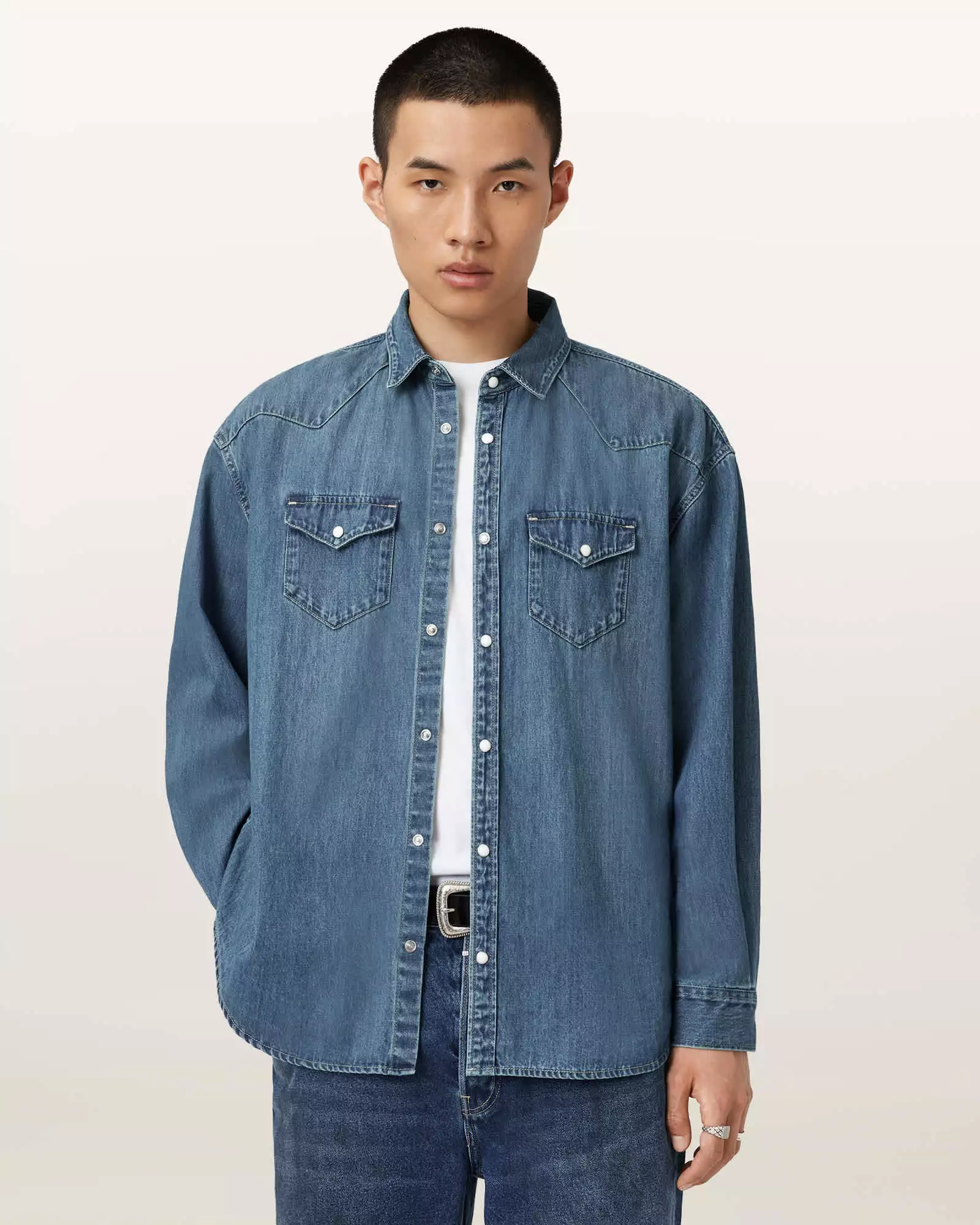 FENTON 牛仔襯衫