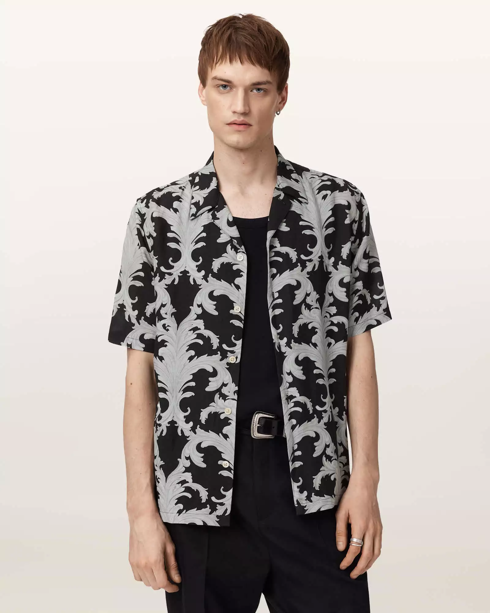 MOTIF 短袖夏威夷襯衫