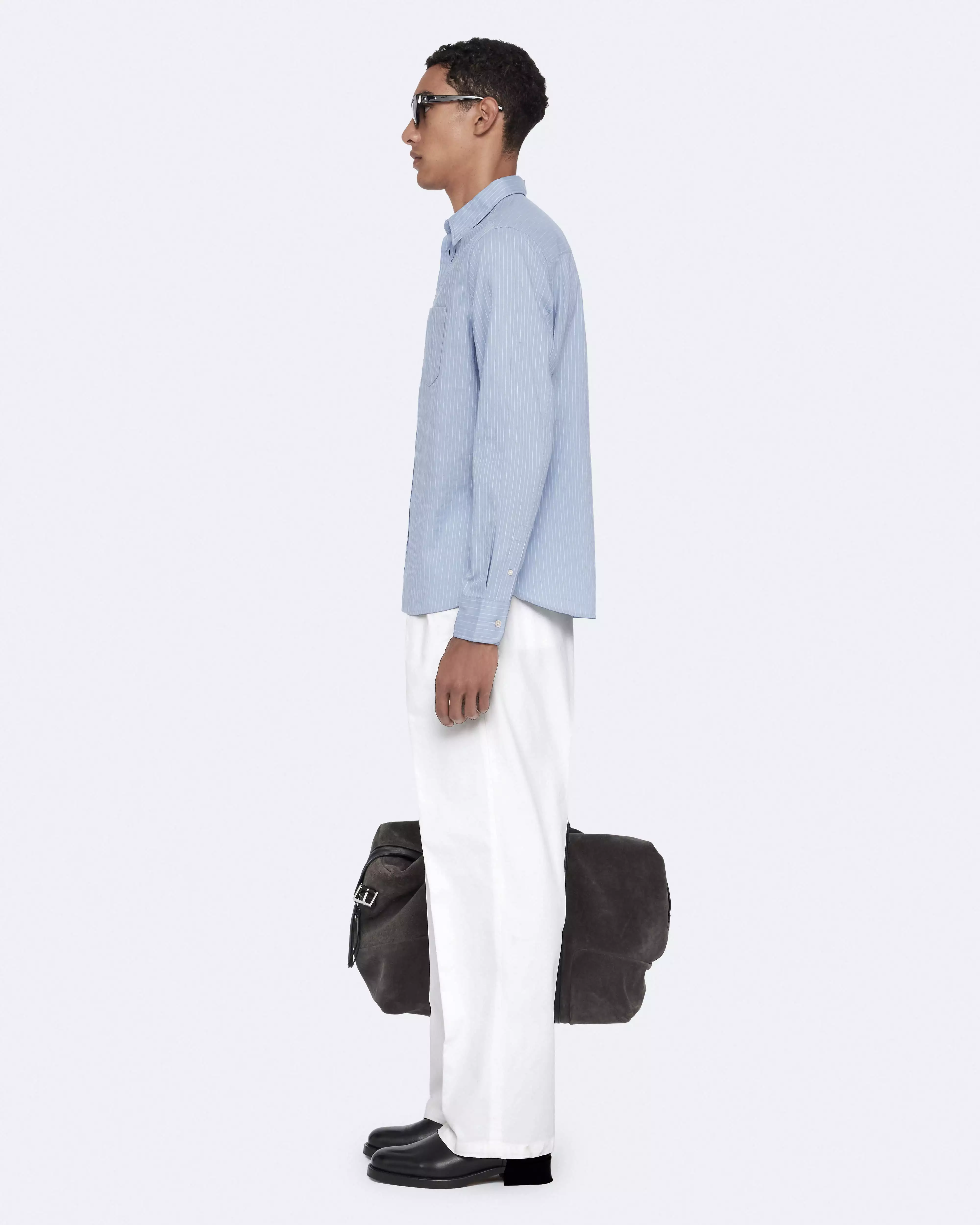 JUDD 條紋長袖襯衫