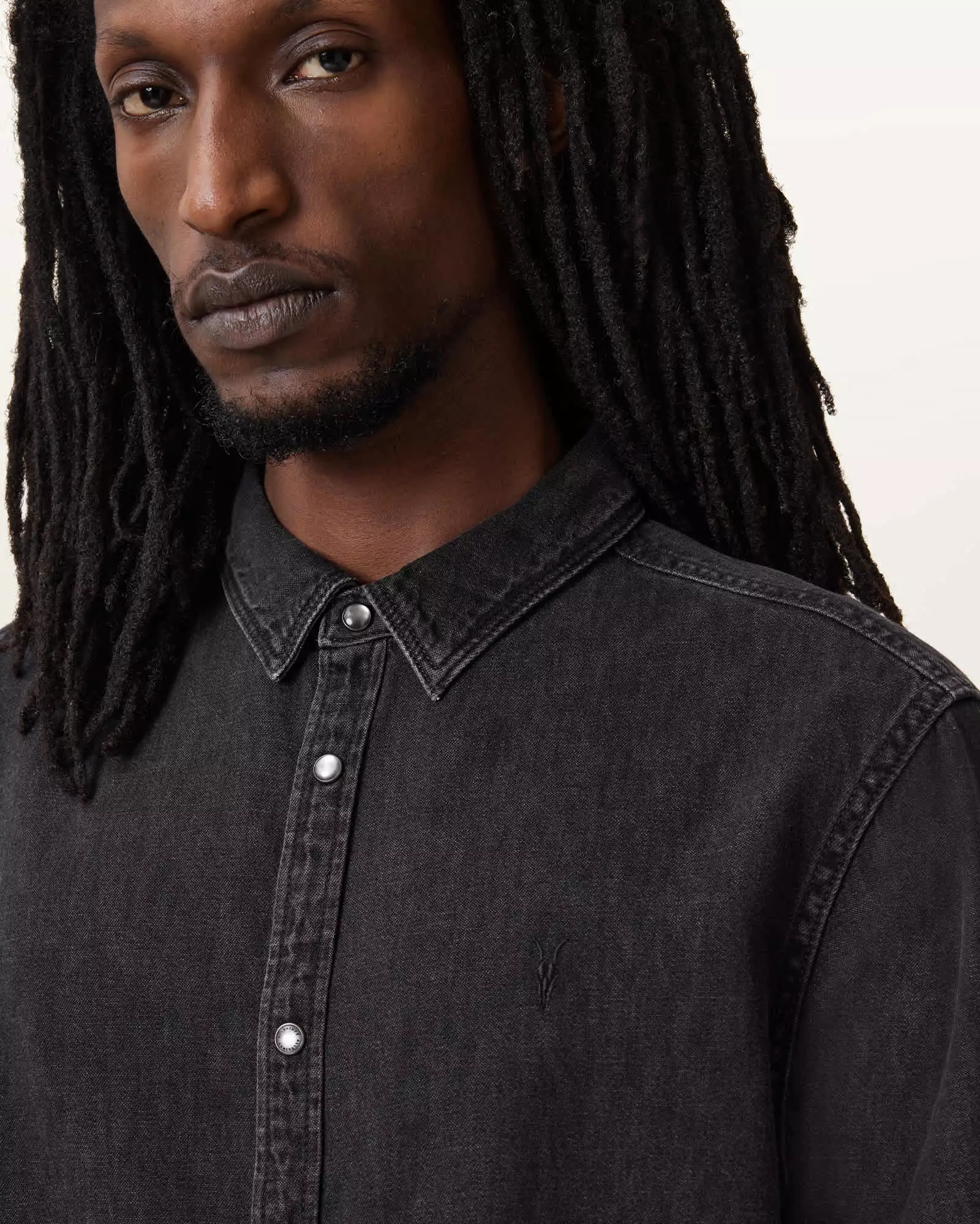 GLEASON 牛仔長袖襯衫