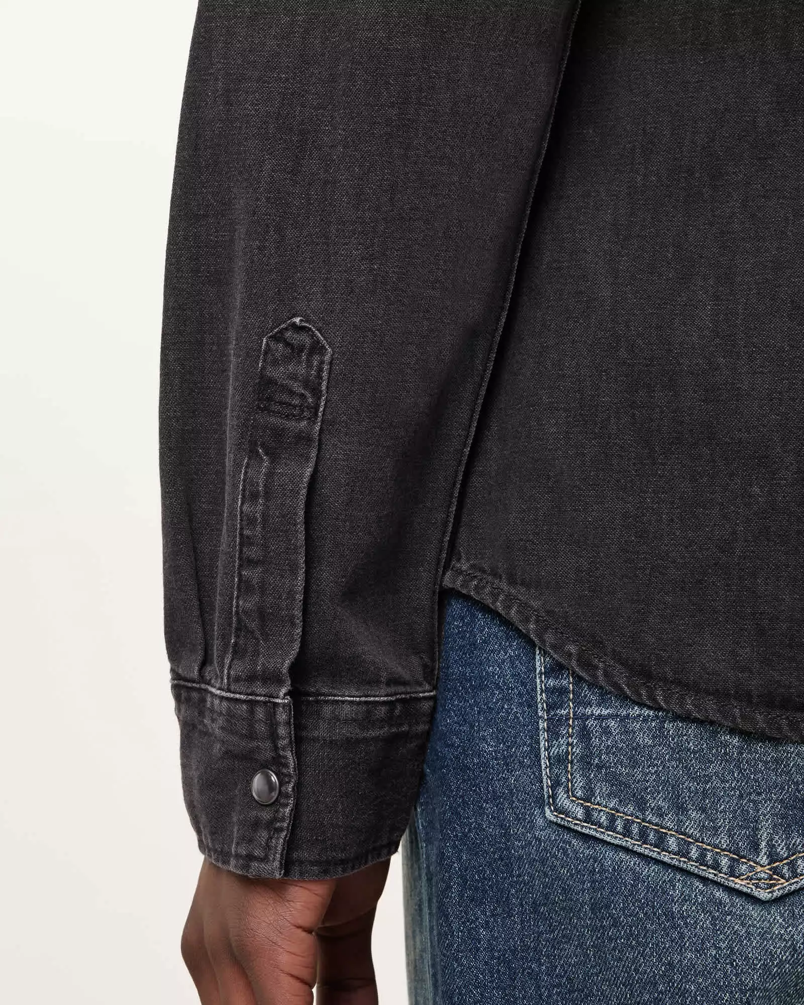 GLEASON 牛仔長袖襯衫