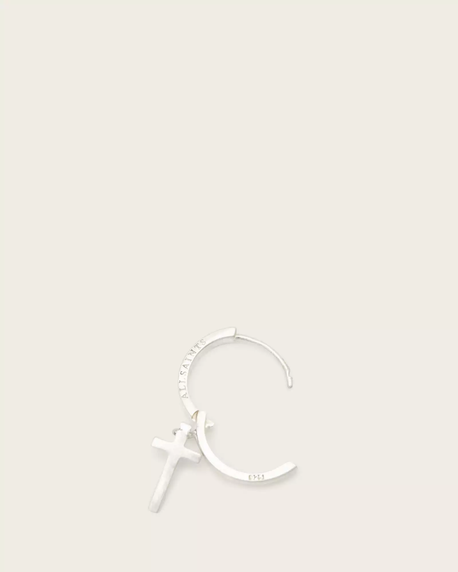 GABE X 十字造型單耳耳針