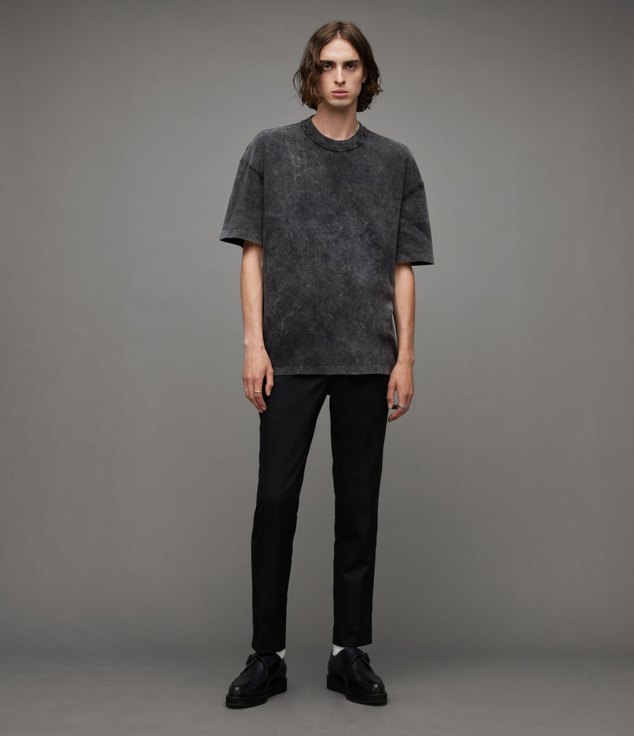 ALLSAINTS 台灣官方網站| ROCA 短袖T恤Washed Black