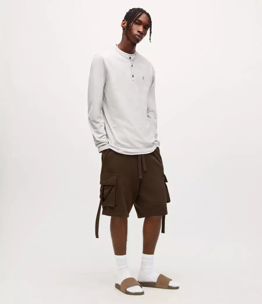 BRACE 開領長袖上衣