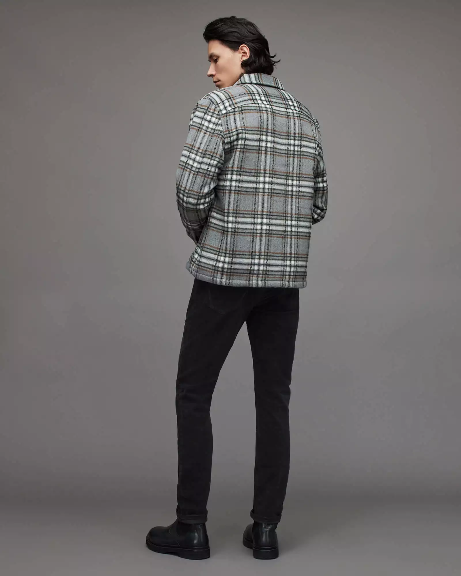 REX 燈芯絨修身牛仔褲