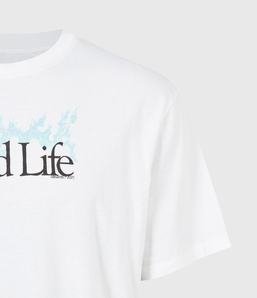 ISLAND LIFE 標語短袖T恤