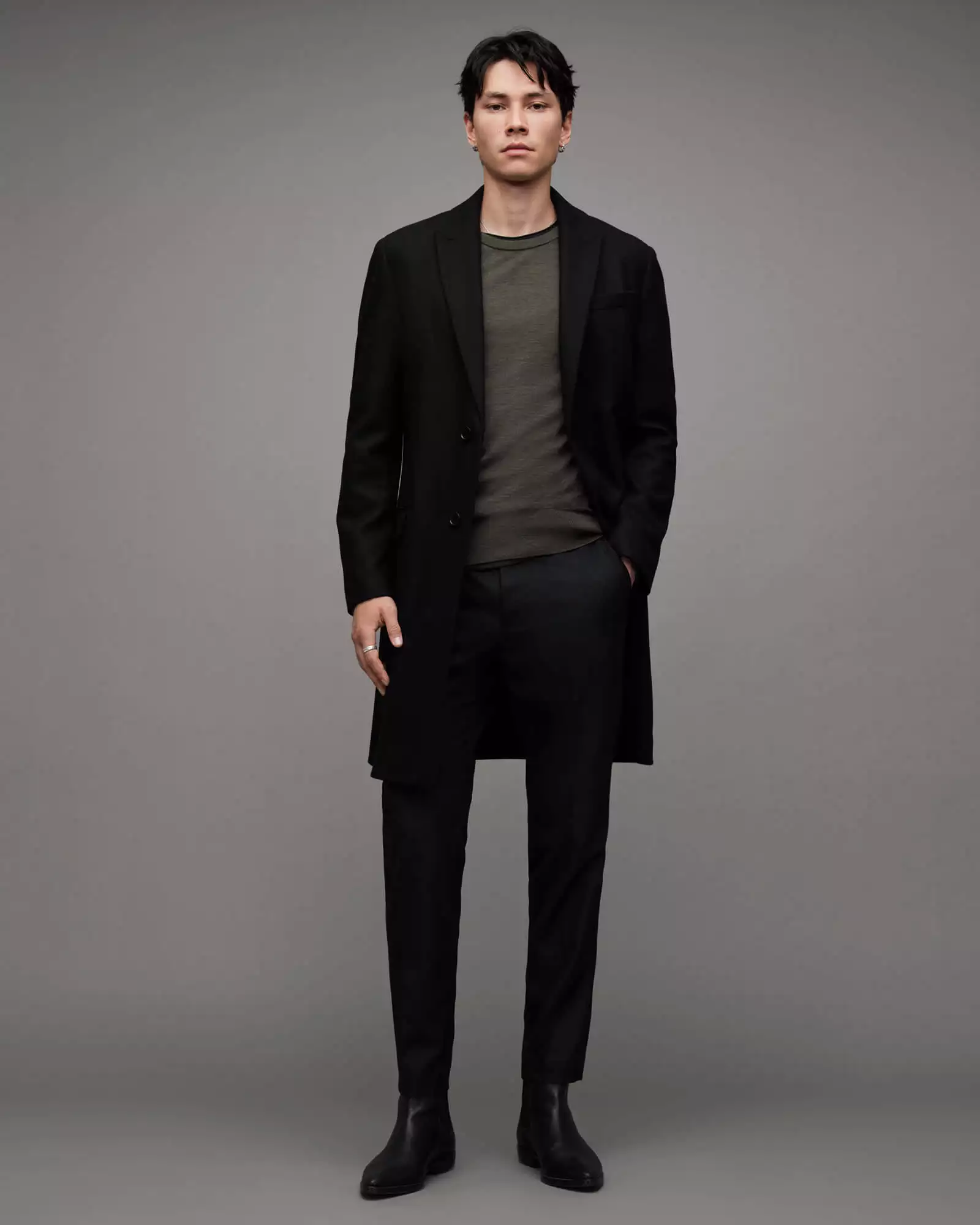 MODE 羊毛針織上衣