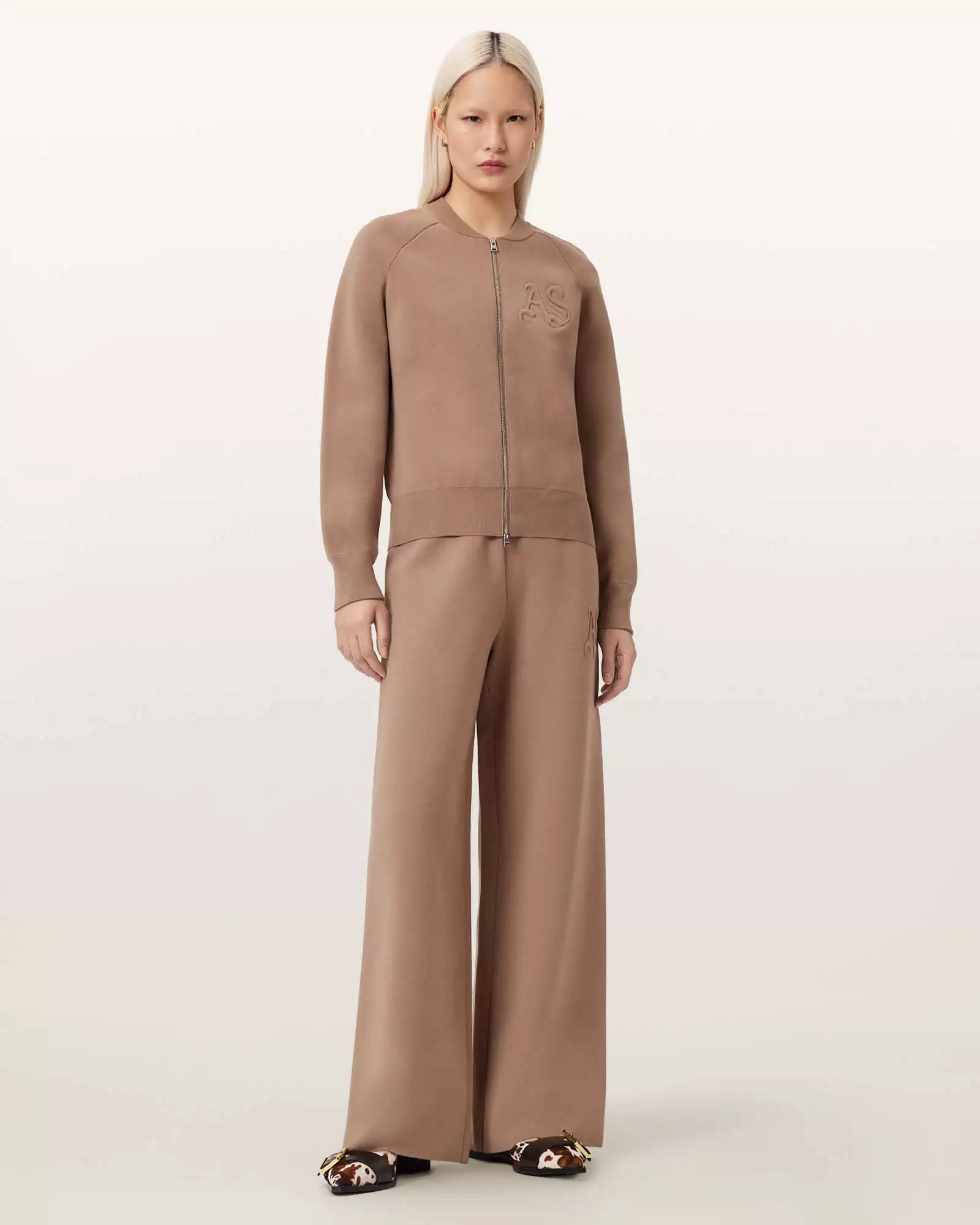 SONNY 針織拉鍊外套