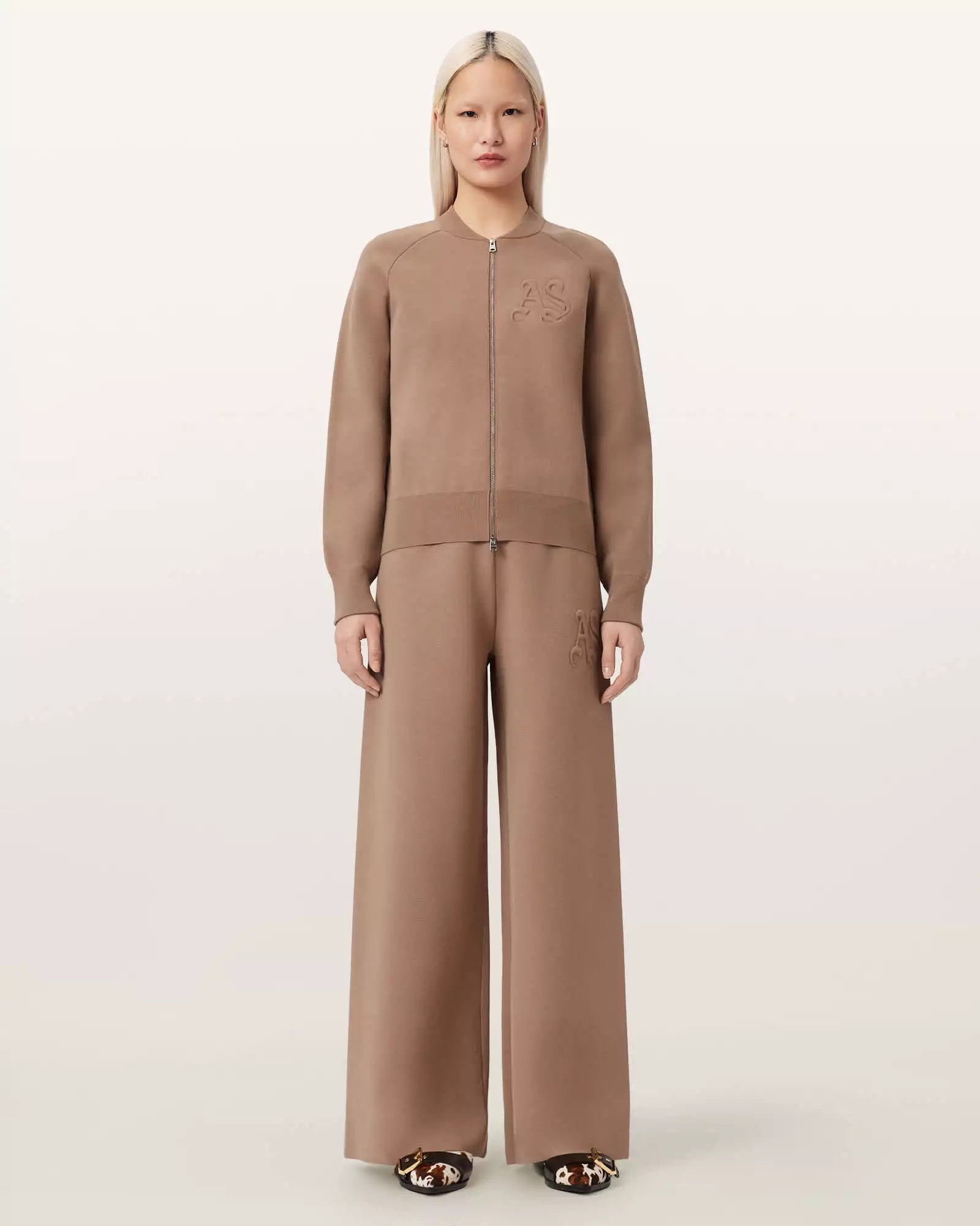 SONNY 針織拉鍊外套