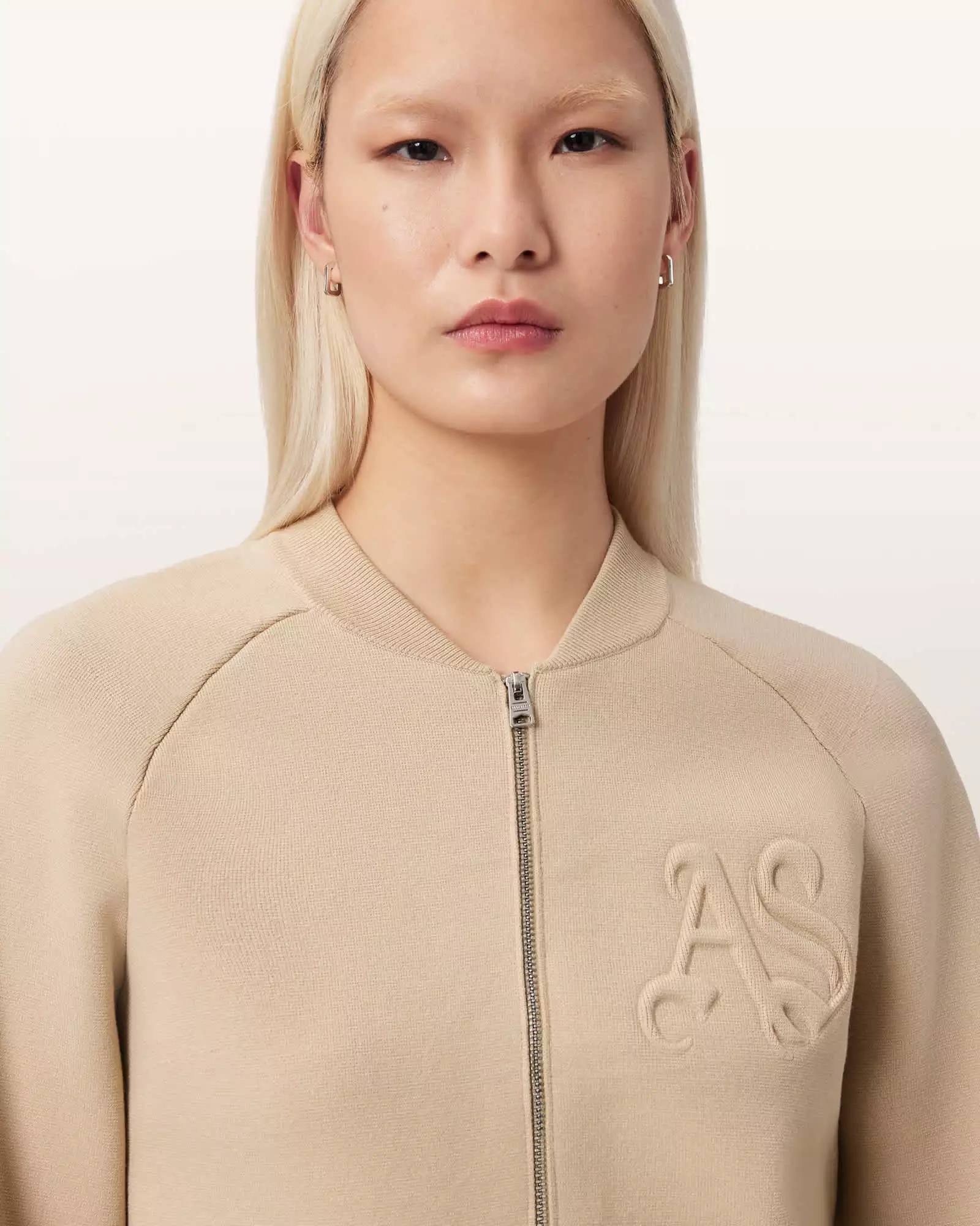 SONNY 針織拉鍊外套