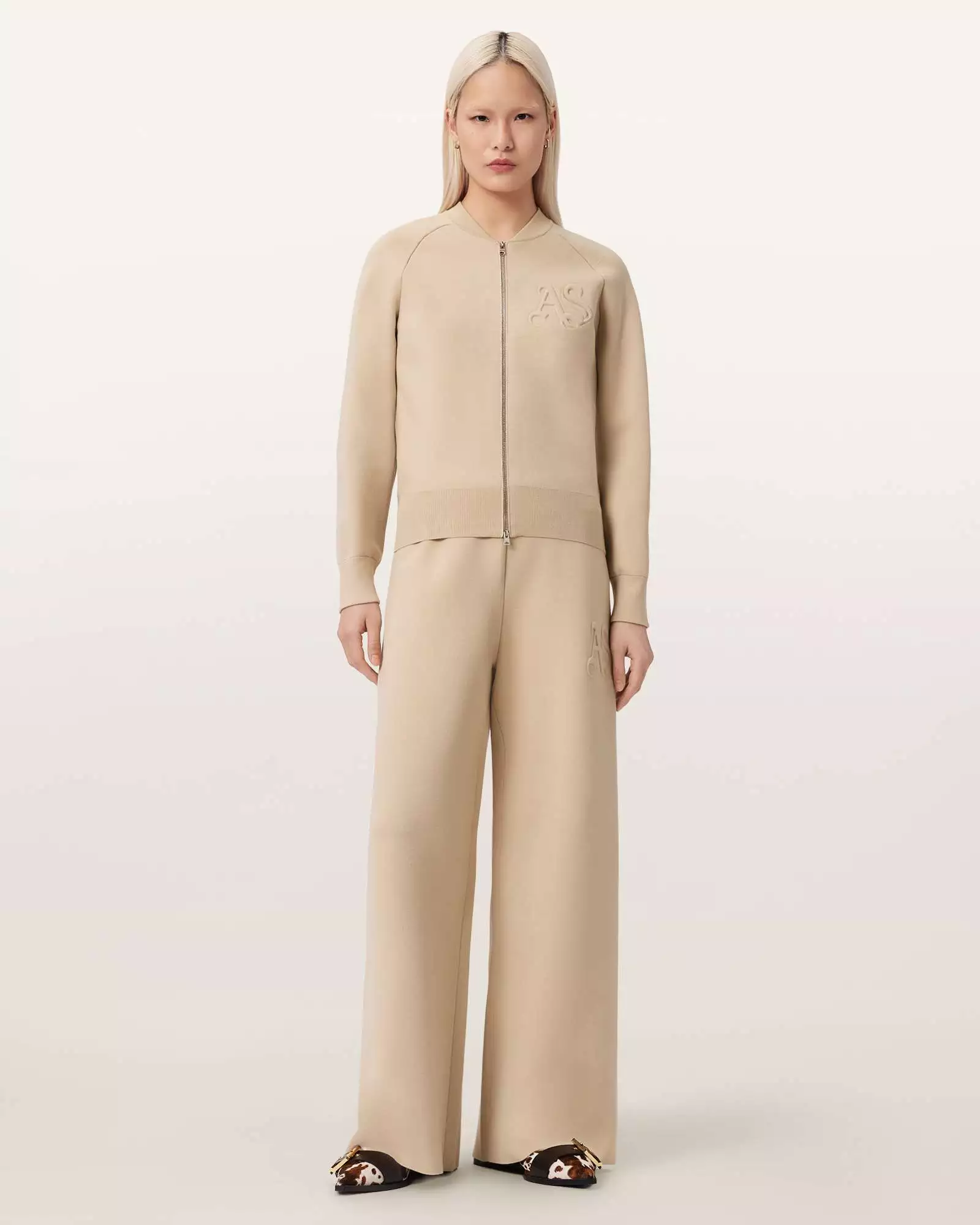 SONNY 針織拉鍊外套