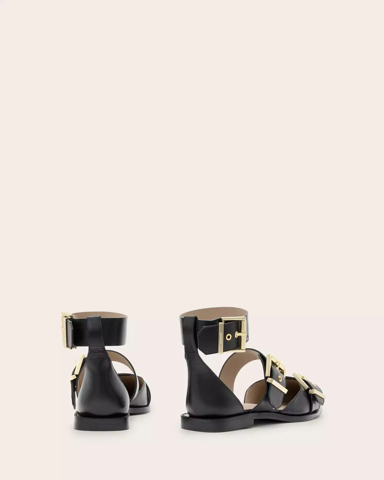 SUTTON 牛皮平底鞋