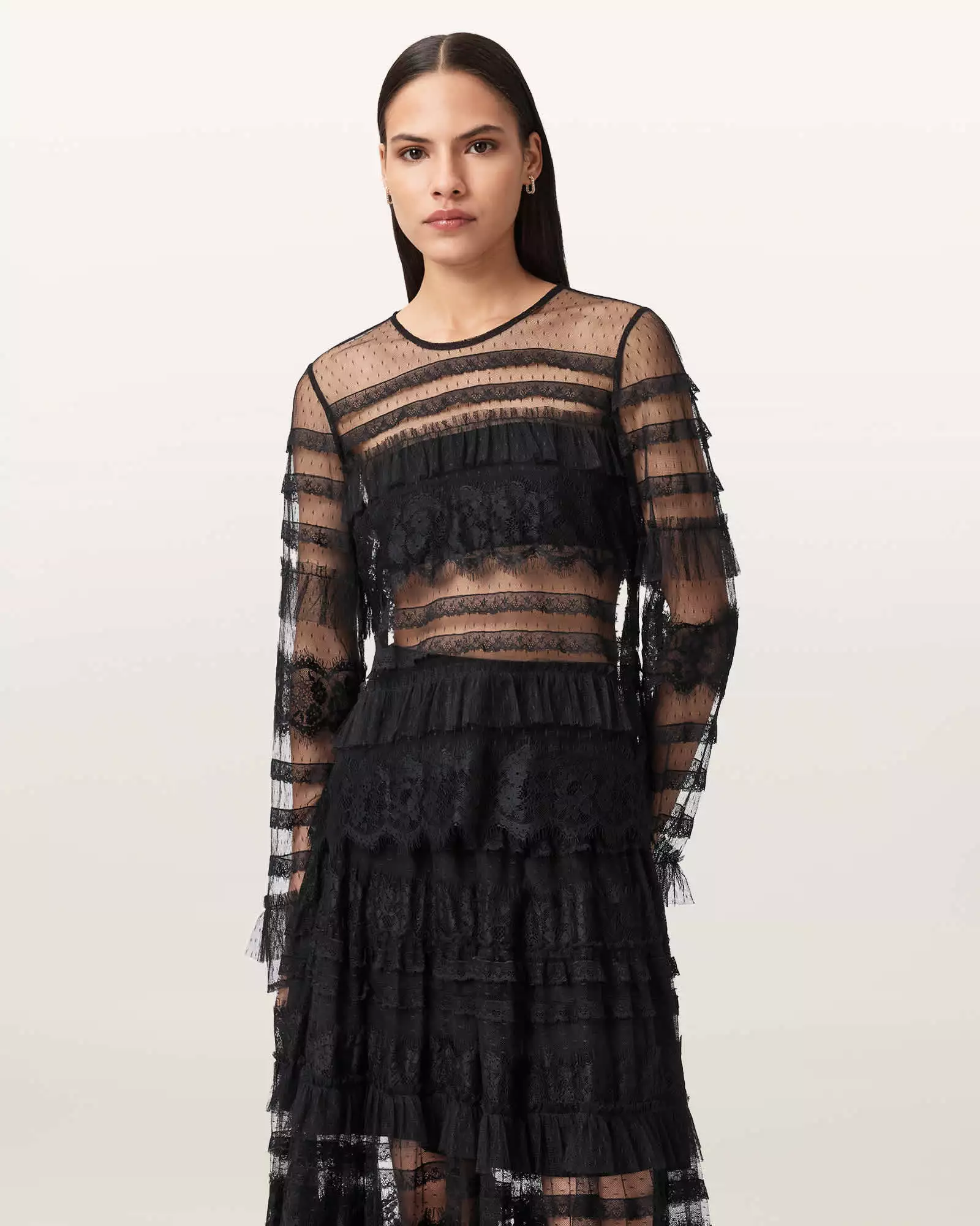 ARLEA 薄紗造型上衣