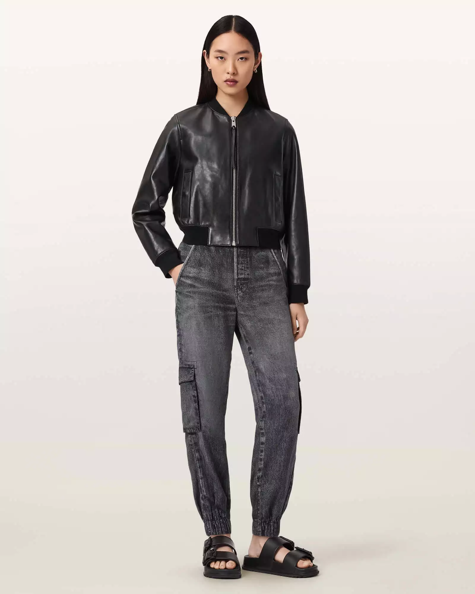 SELMA 仿牛仔長褲