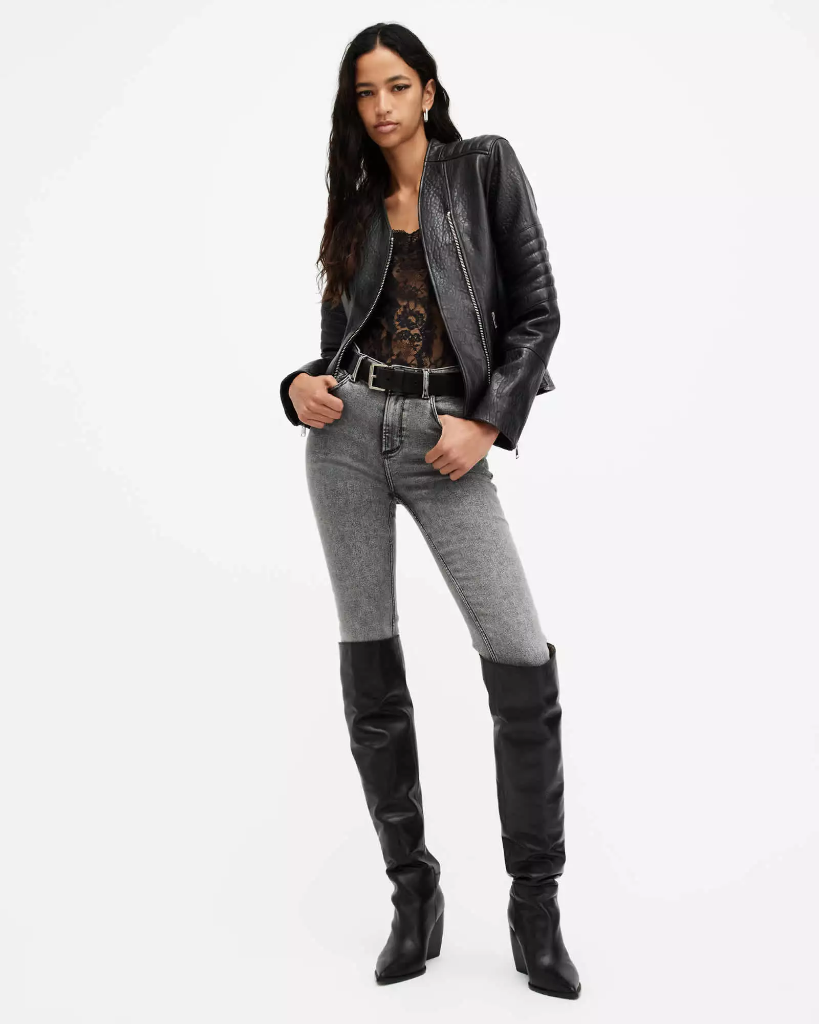 CAWLEY 羊皮騎士皮衣