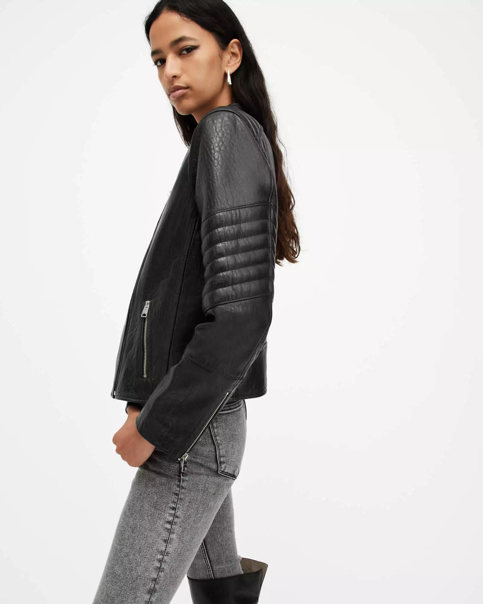 CAWLEY 羊皮騎士皮衣