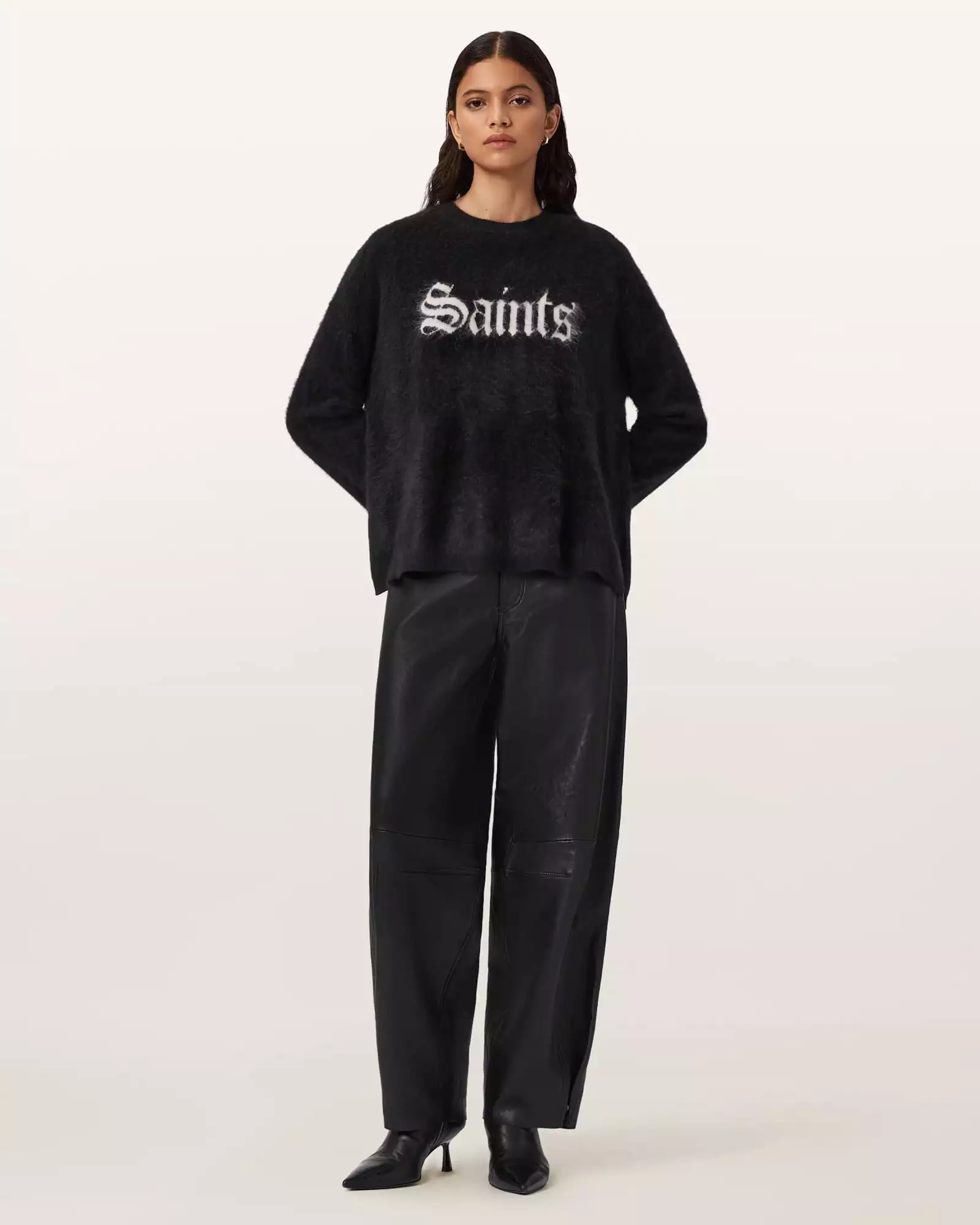 SAINTS 喀什米爾羊毛針織上衣