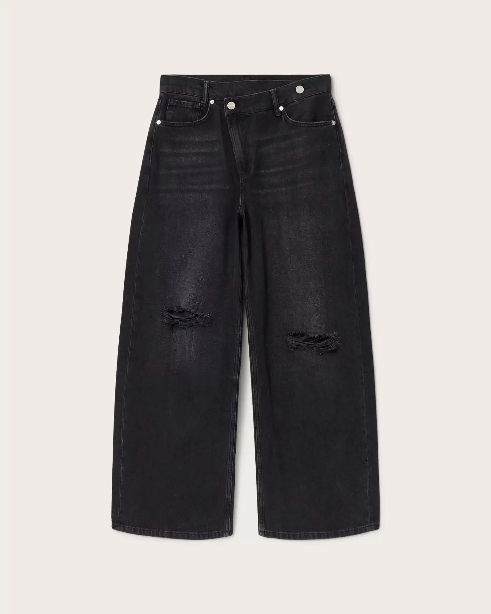 AKI 不對稱牛仔褲