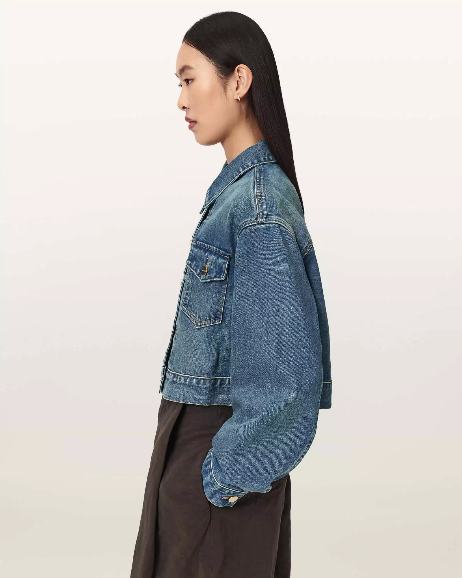 BLINK 短版單寧外套