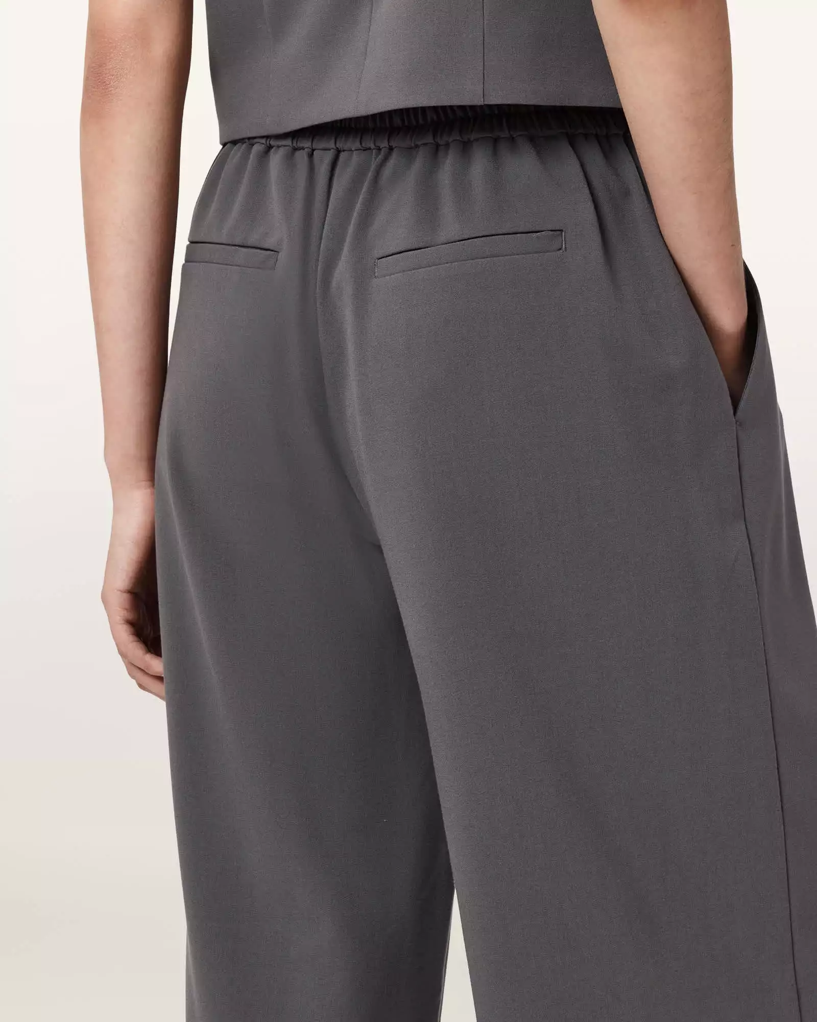 ALEIDA TRI 中腰西裝寬褲