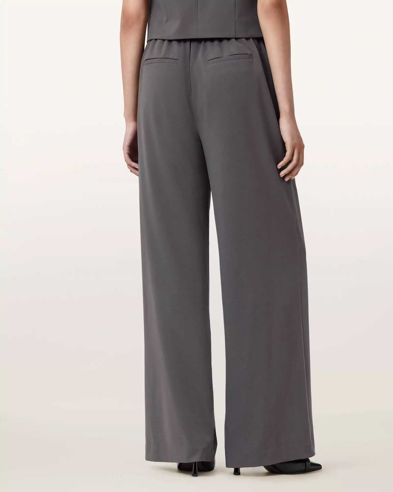 ALEIDA TRI 中腰西裝寬褲