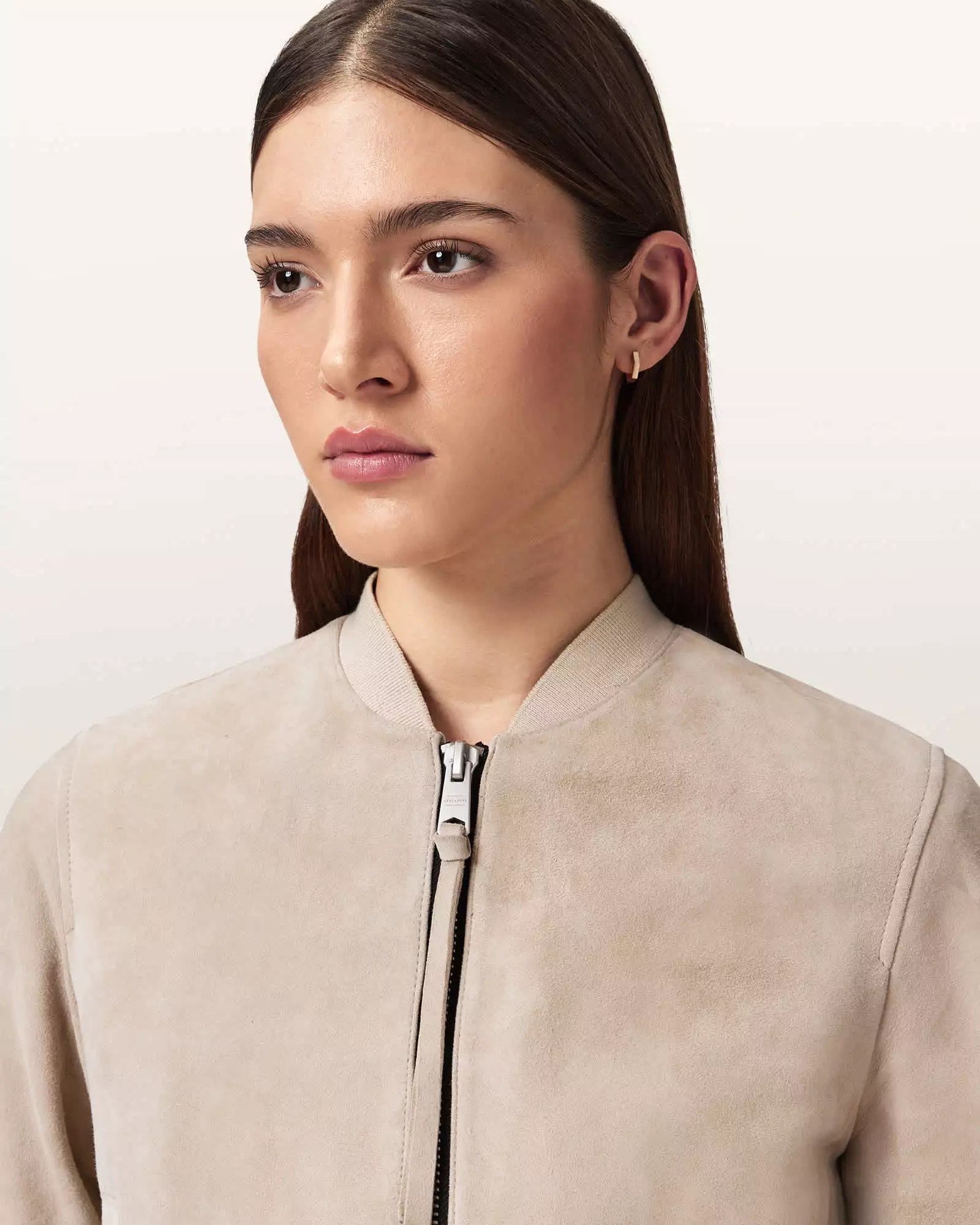 ORTEN 麂皮飛行員外套