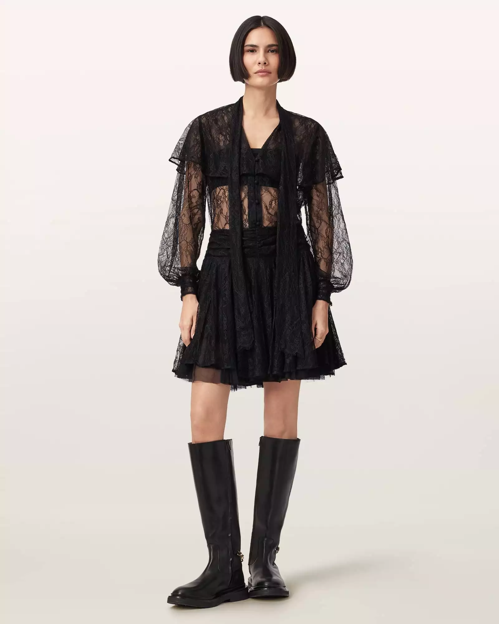 ATHENA 蕾絲造型襯衫