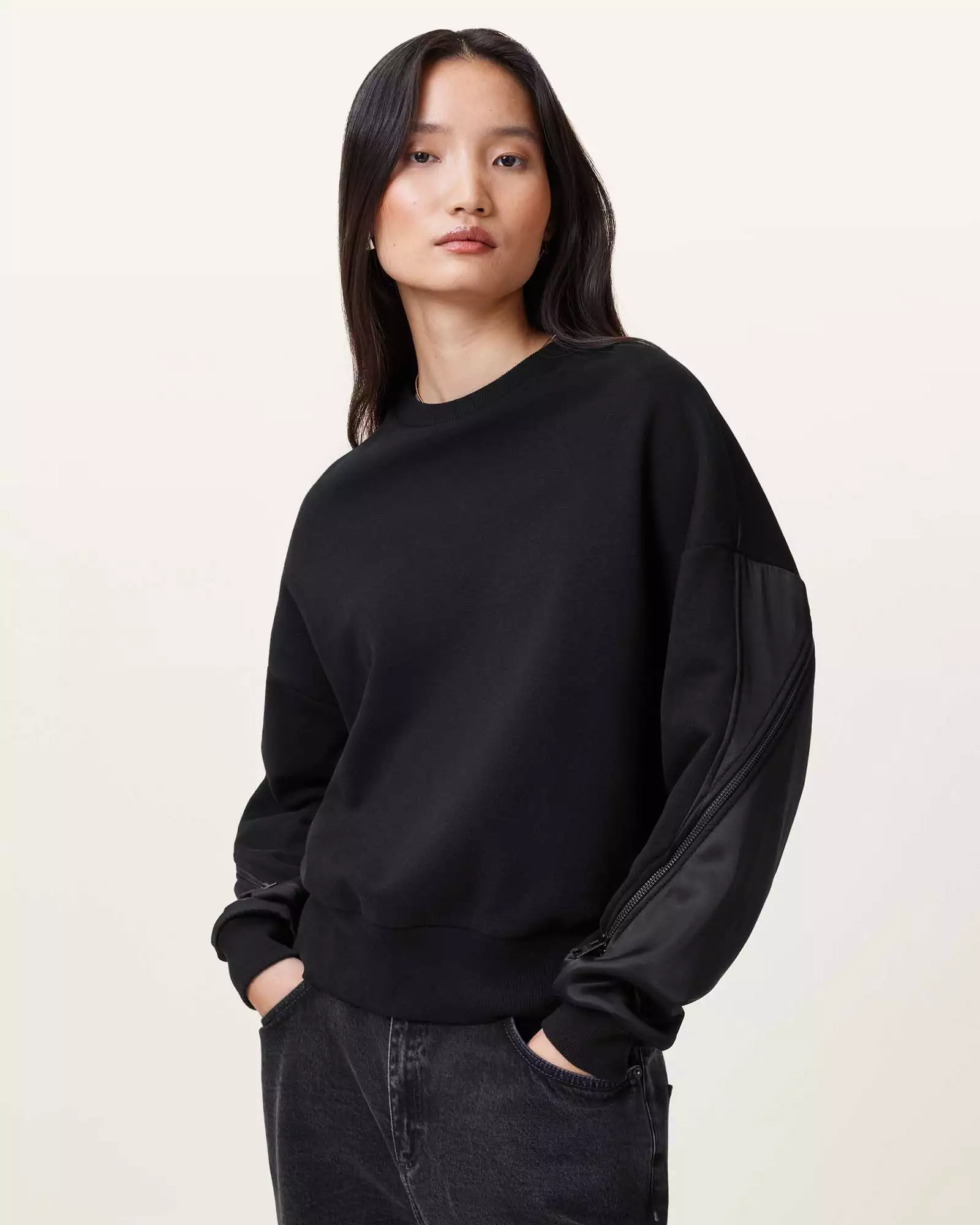 PEGGY ZIP 長袖衛衣