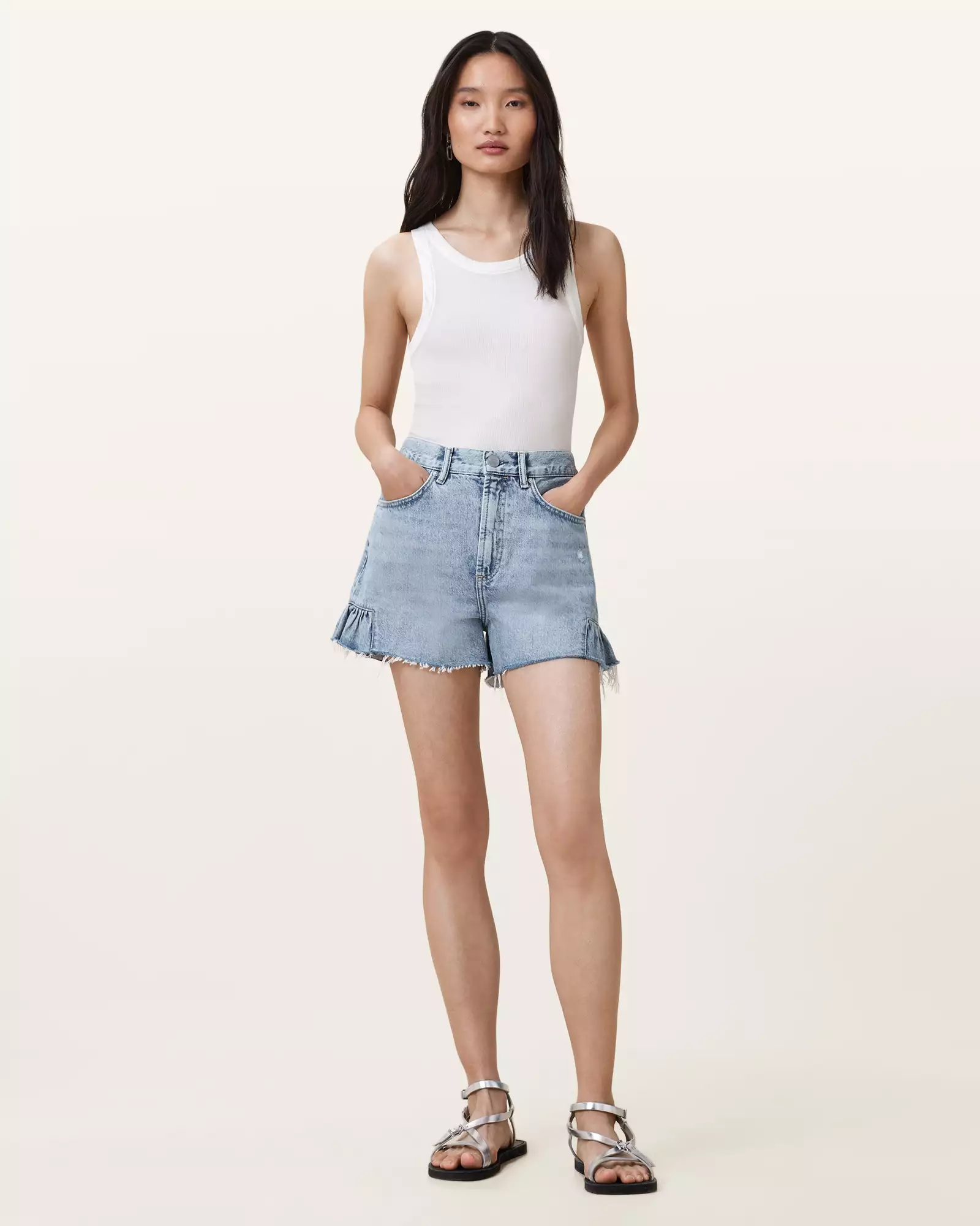 ELIANA 牛仔短褲