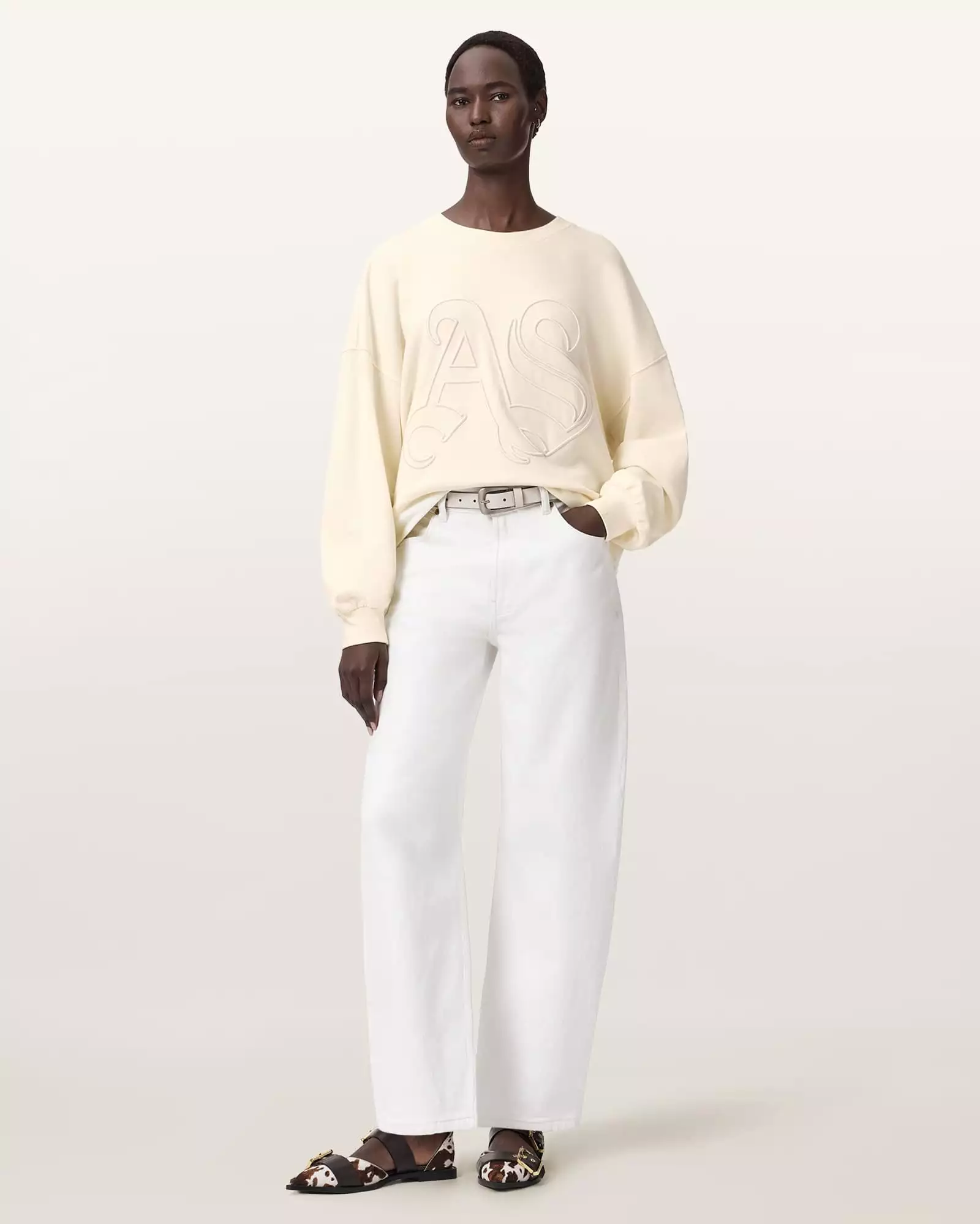 LILA EMBOS 長袖衛衣