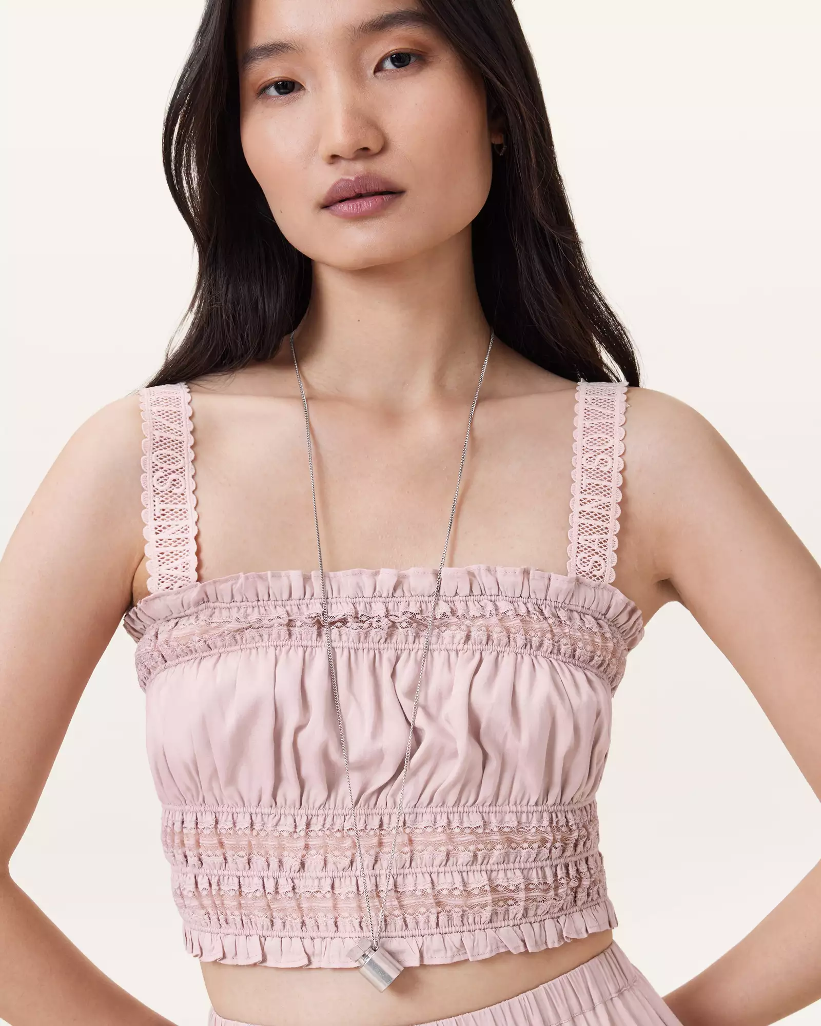 TALIA 蕾絲造型背心