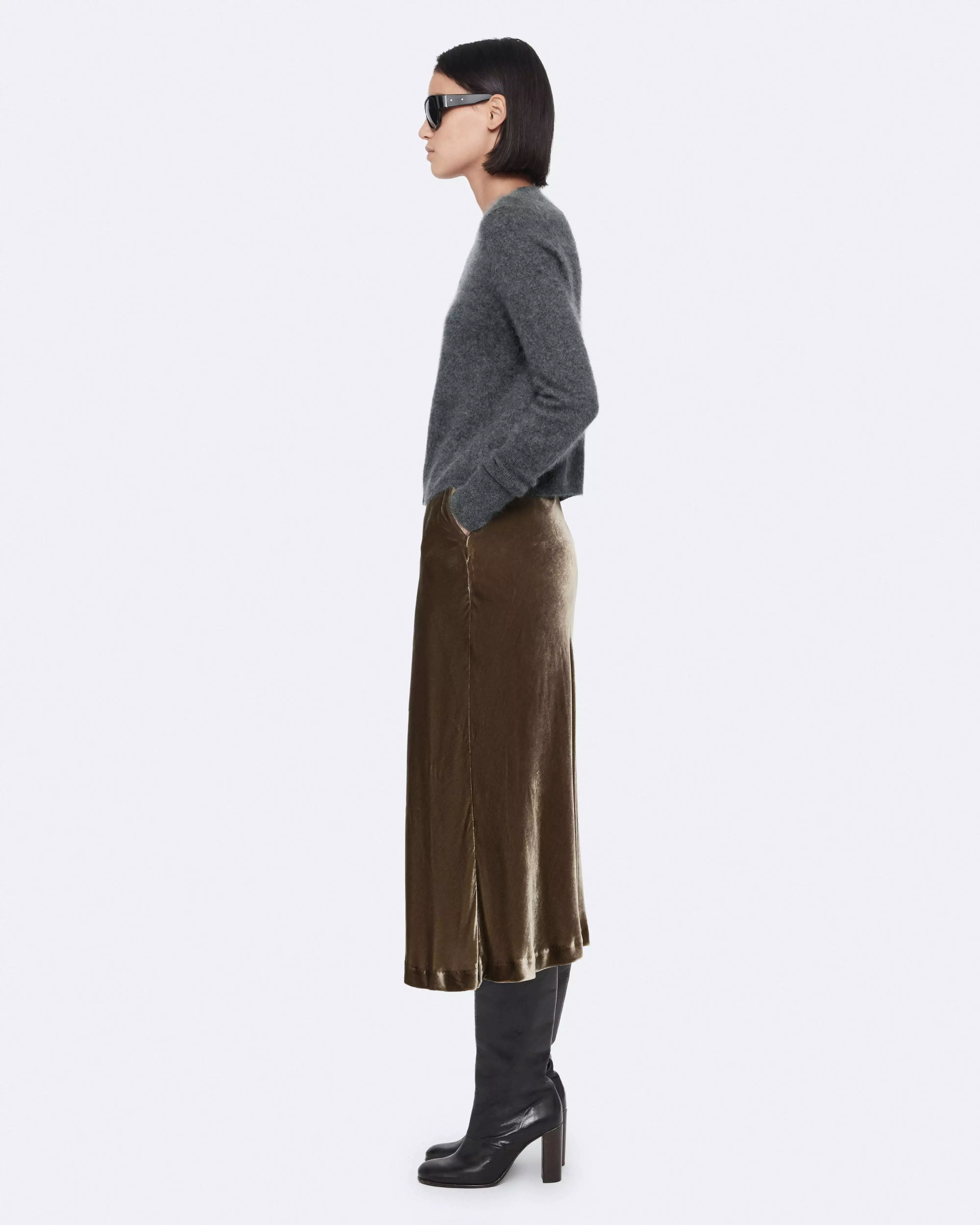 ADA 開扣針織上衣