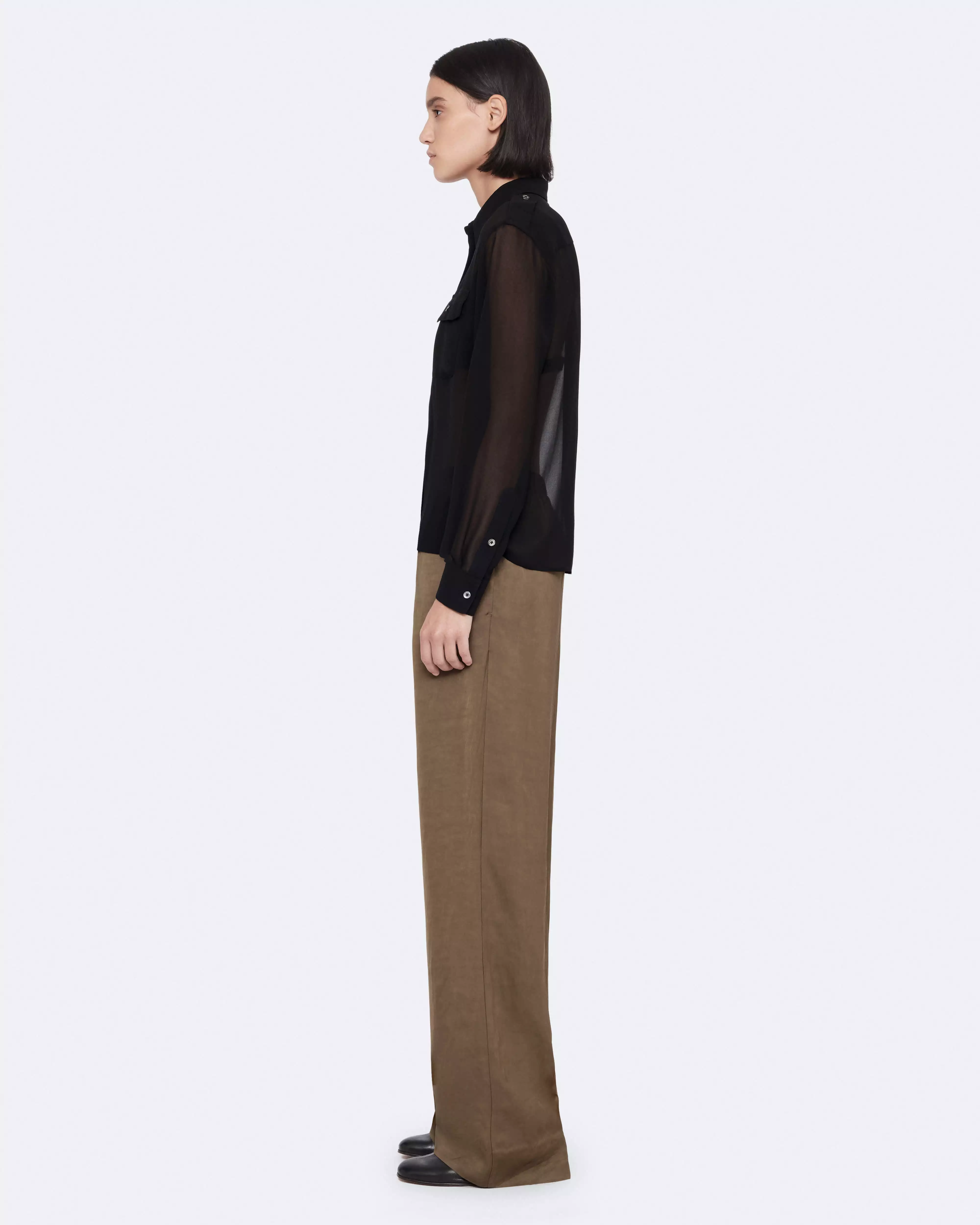 LEONIE 中腰寬褲
