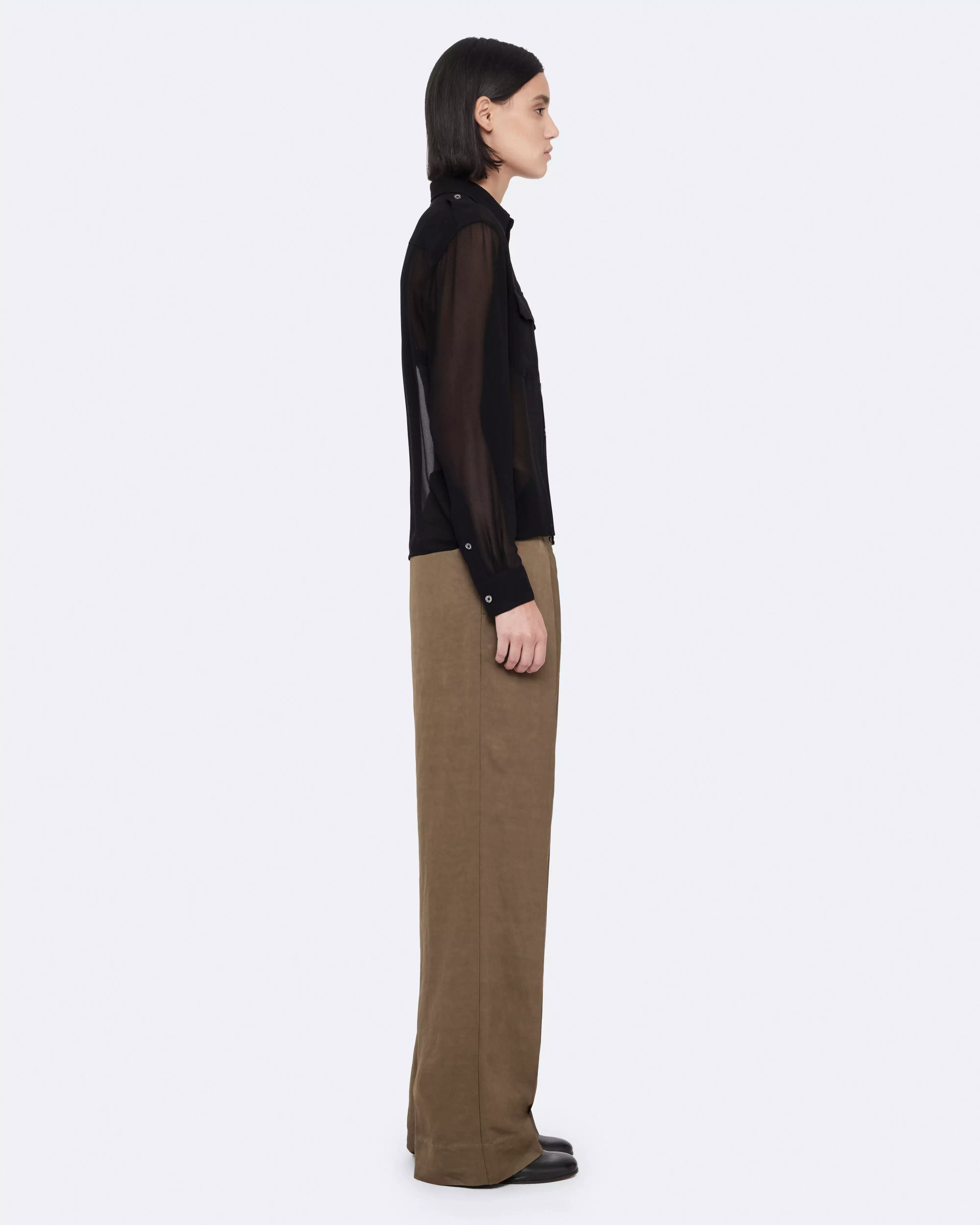 LEONIE 中腰寬褲