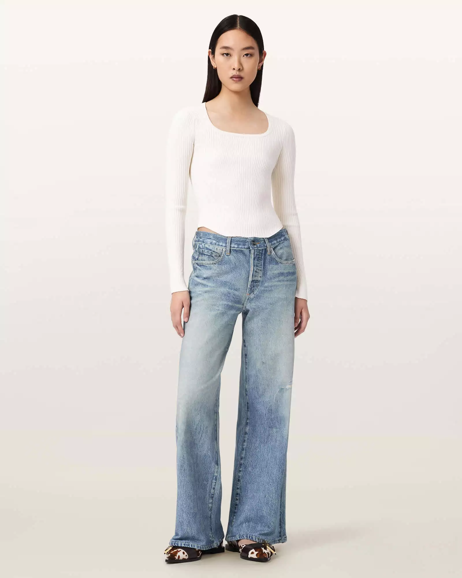 KAI TERRY 牛仔長褲