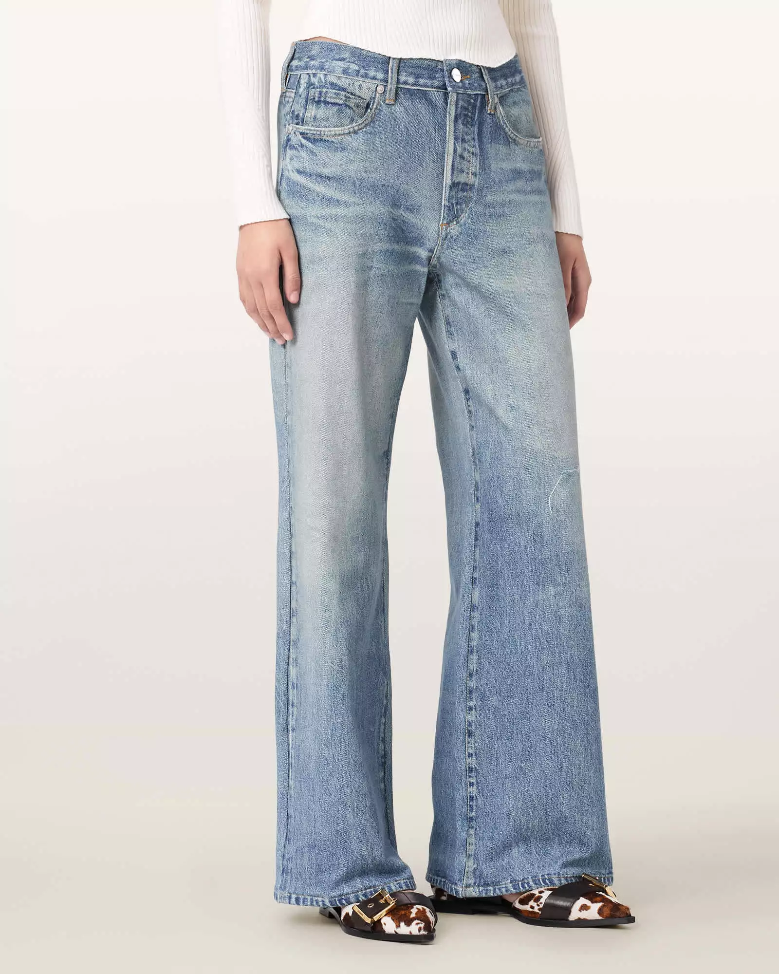 KAI TERRY 牛仔長褲