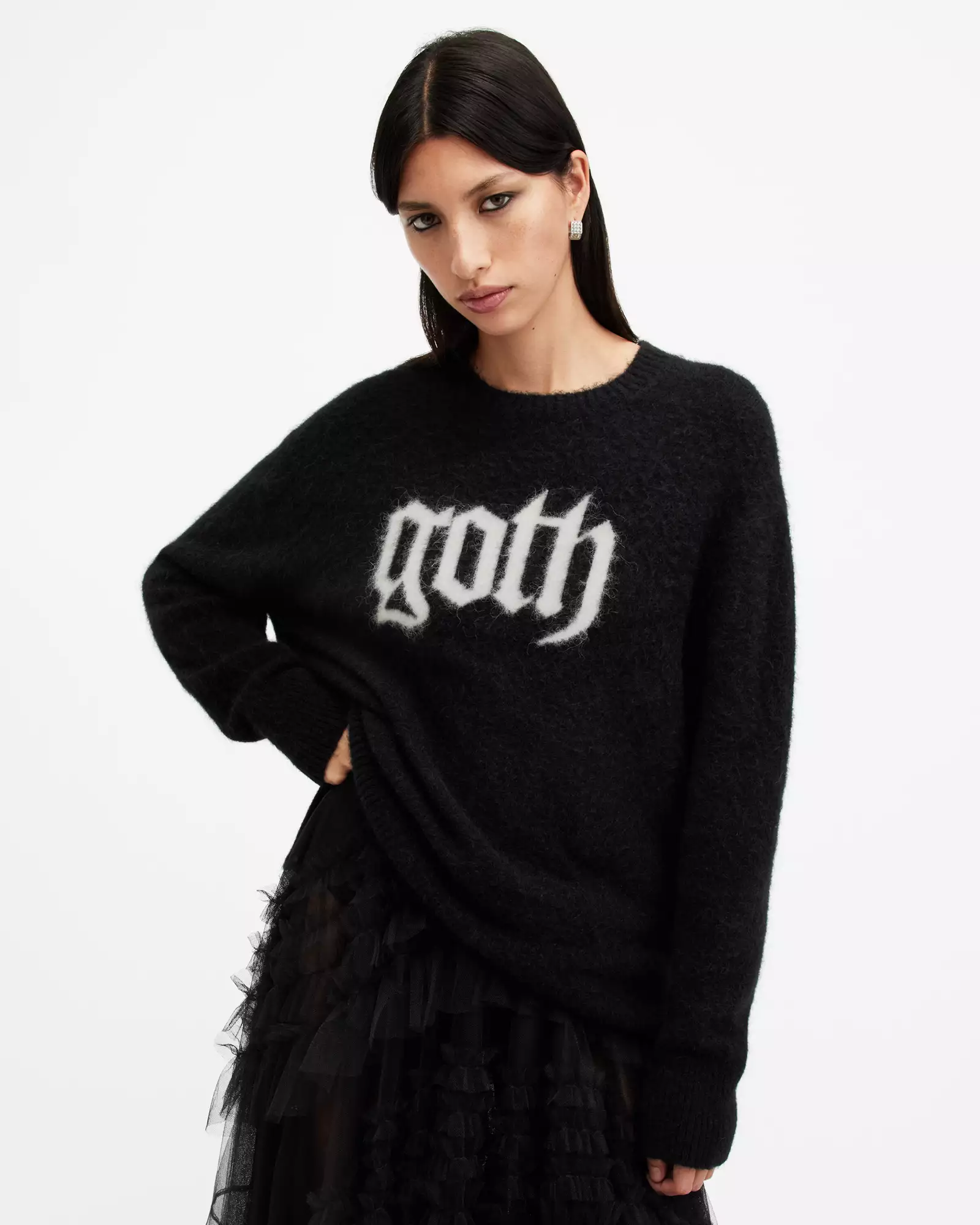 GOTH 羊毛針織上衣