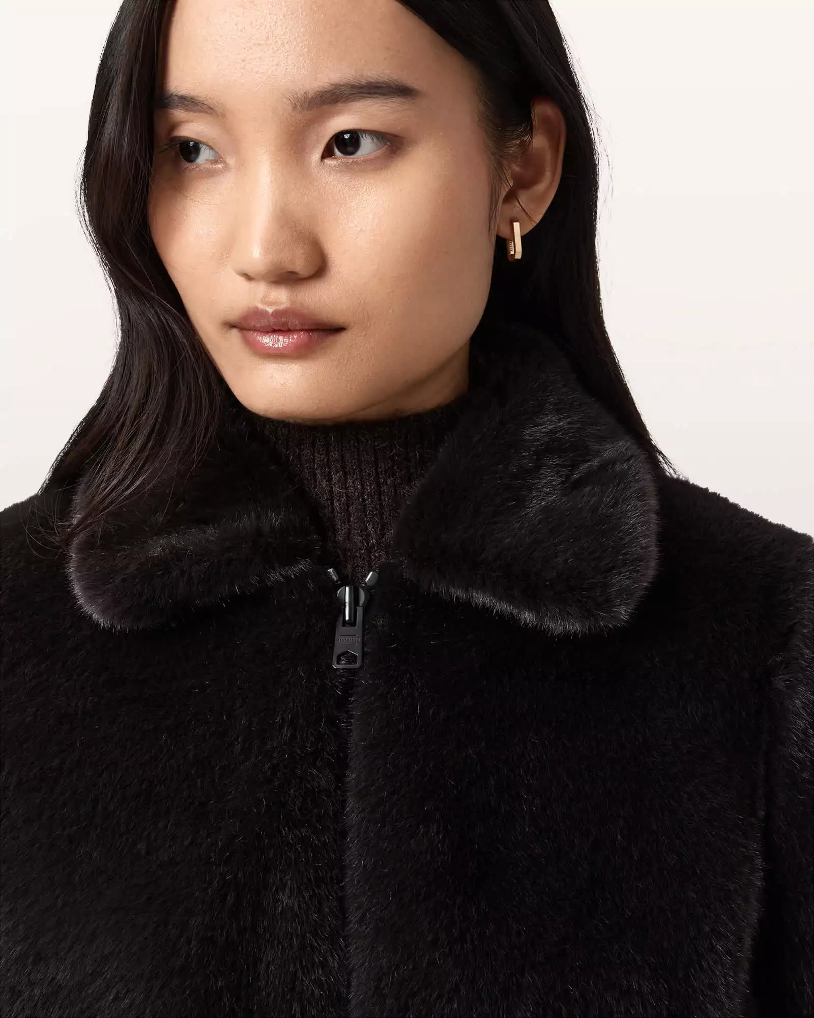 SAYE 人造毛外套