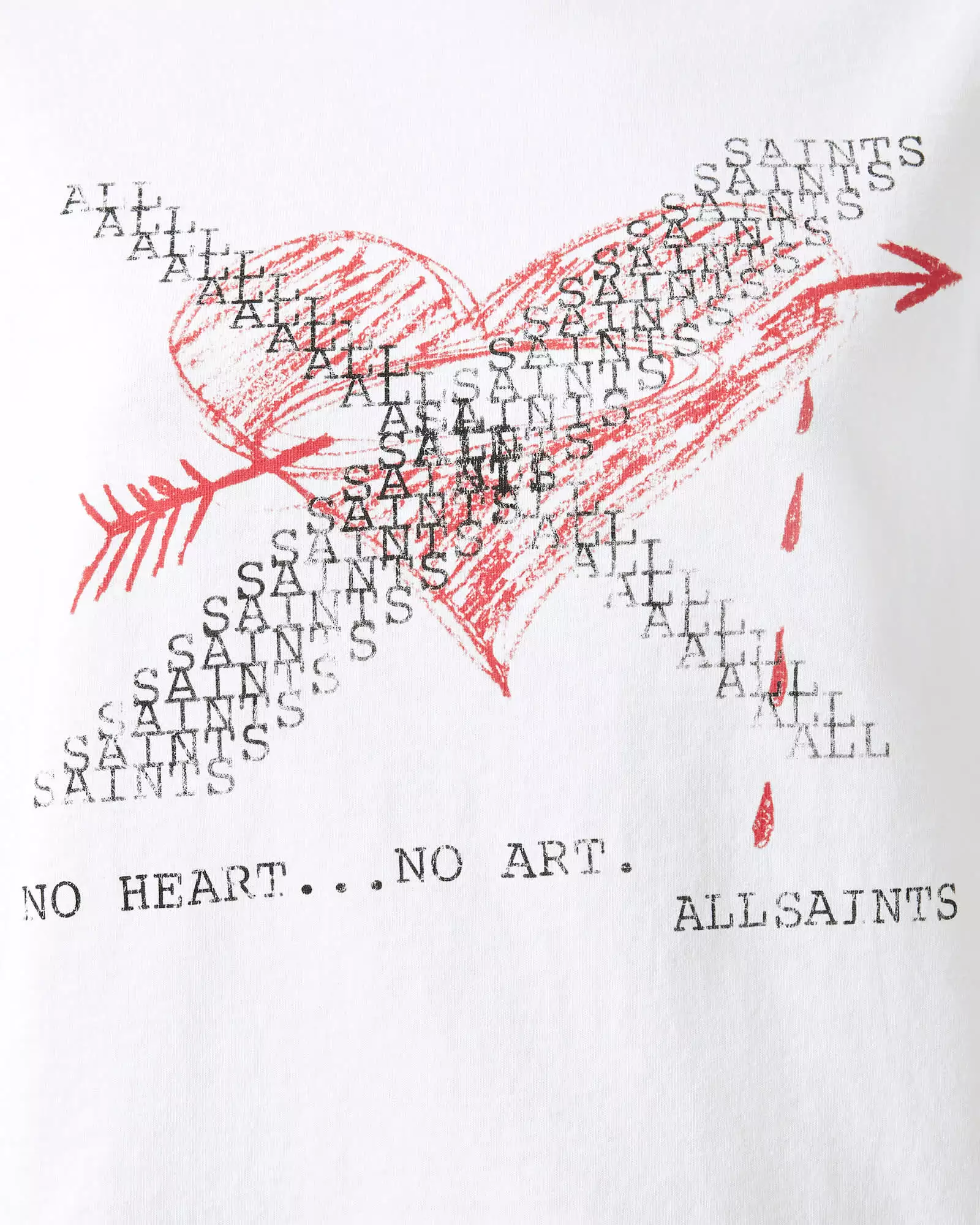 HEARTACHE 短袖T恤