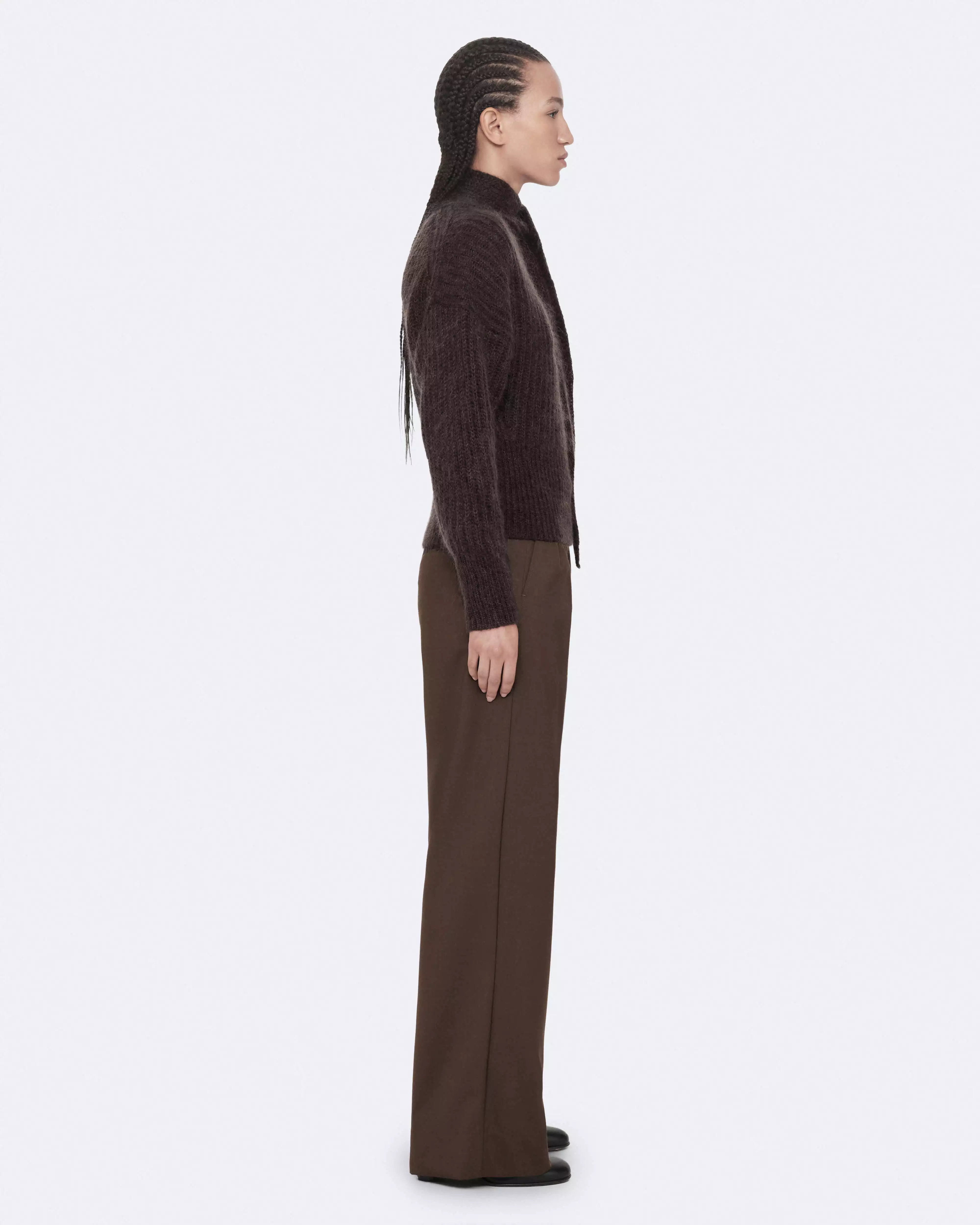 LAURA 羊毛休閒長褲