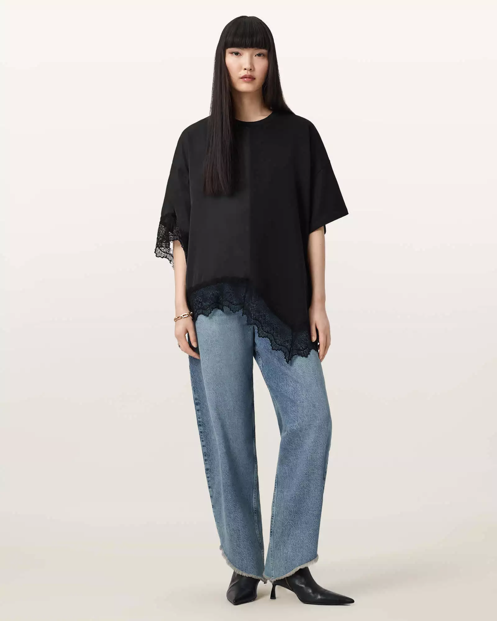 LENNY 蕾絲造型T恤