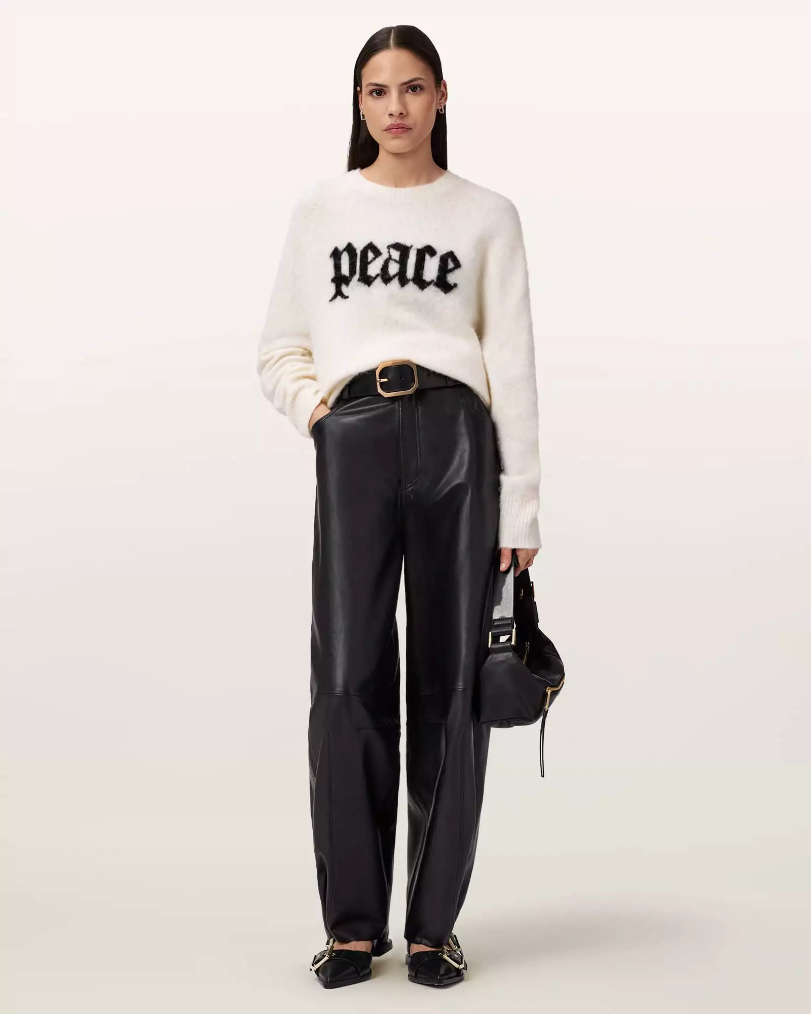 PEACE 羊毛針織上衣