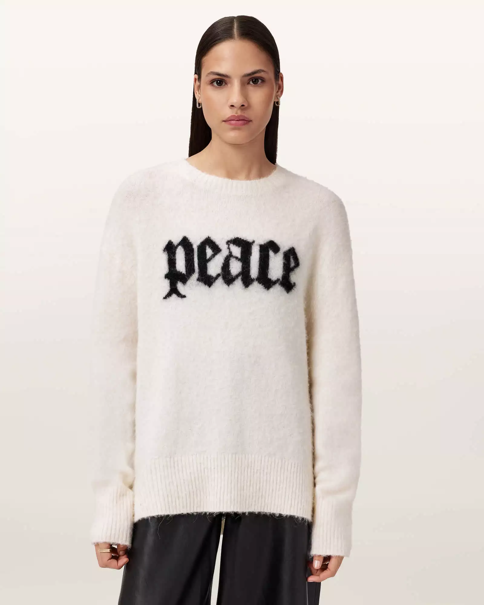 PEACE 羊毛針織上衣
