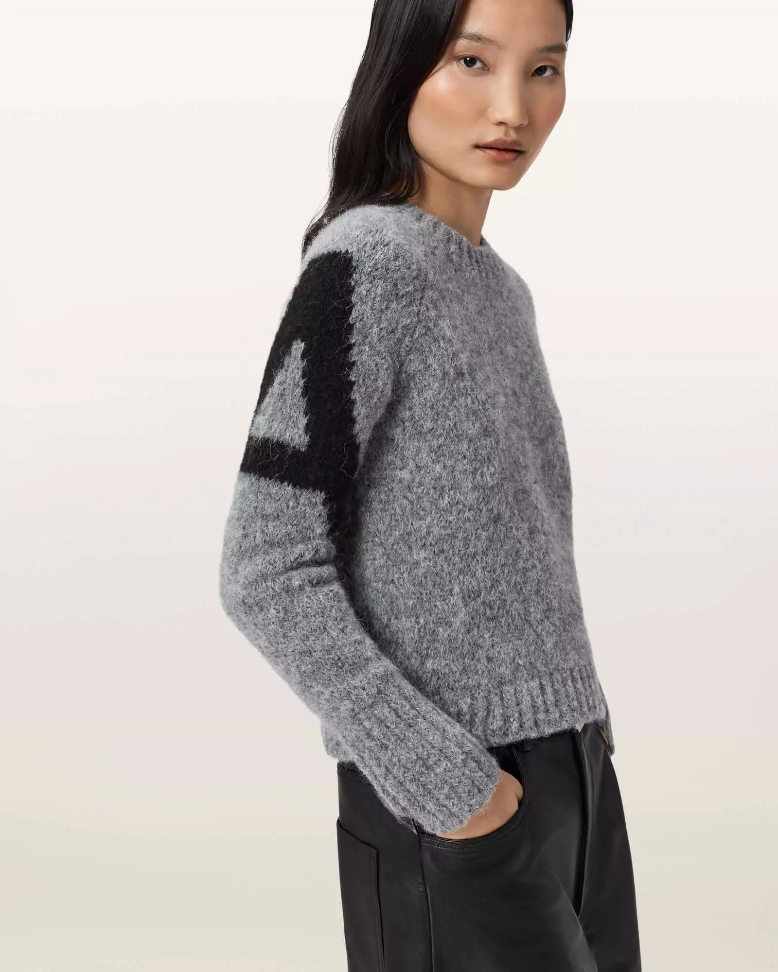 SYLVIE 羊毛針織上衣